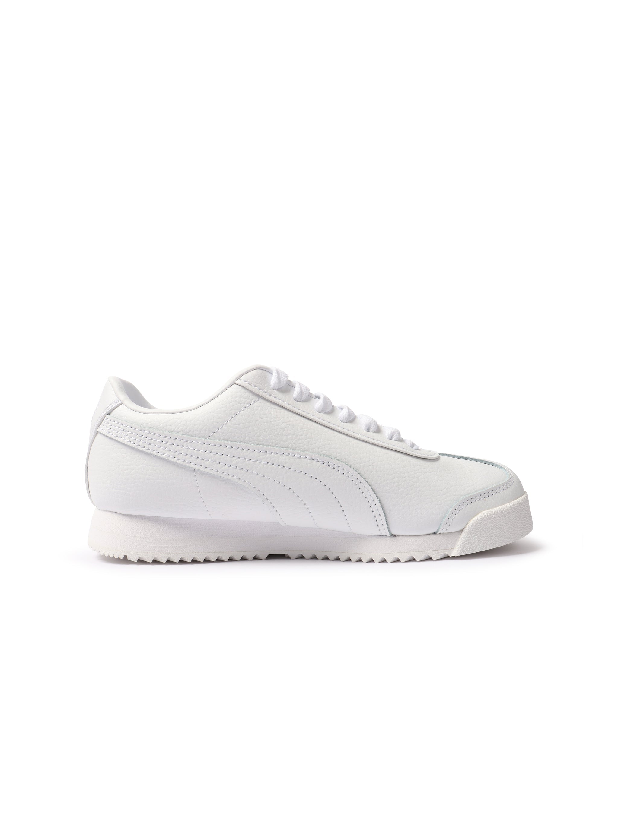 Puma Big Kids Roma Basic - White/Gold by Denim Exchange