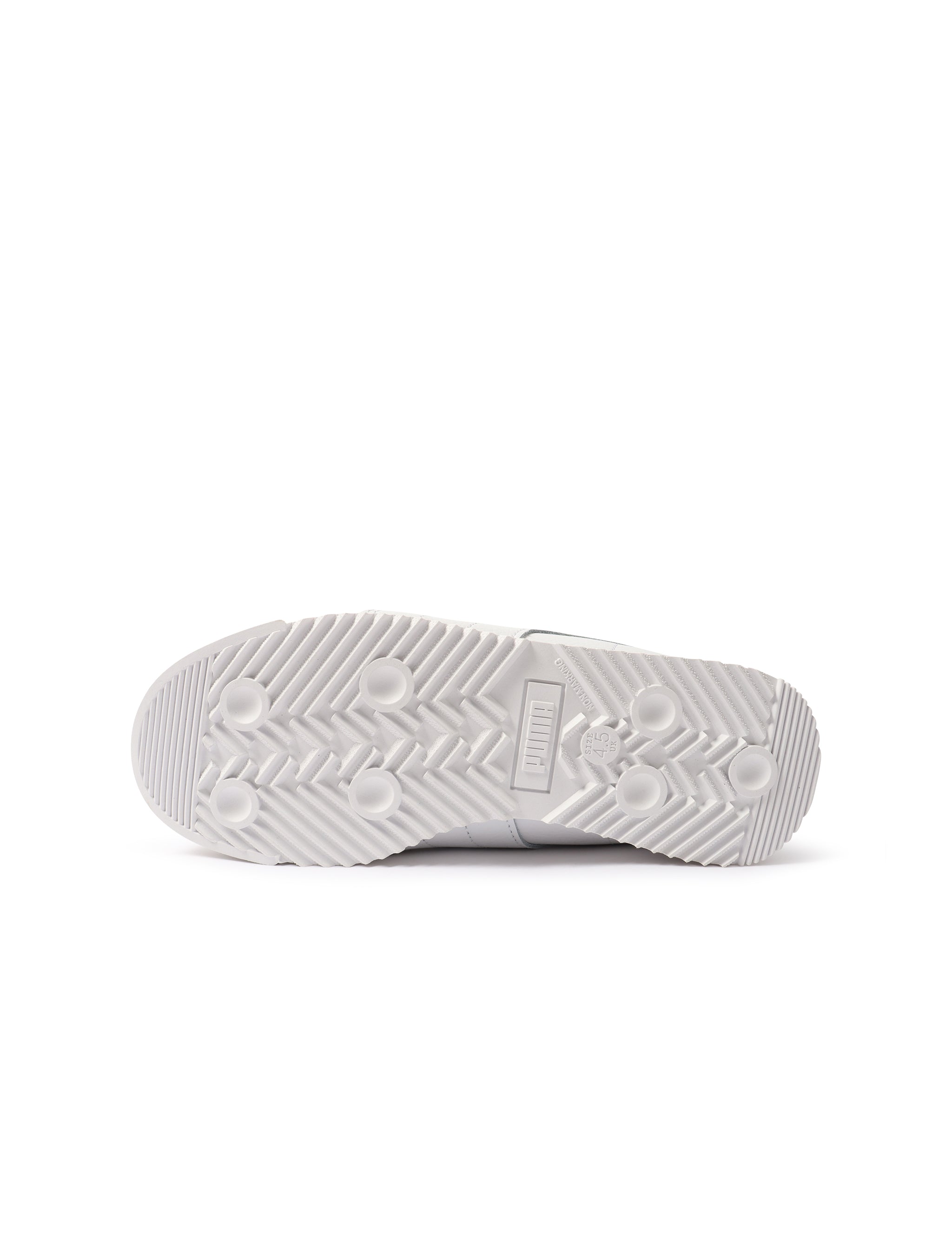 Puma Big Kids Roma Basic - White/Gold by Denim Exchange