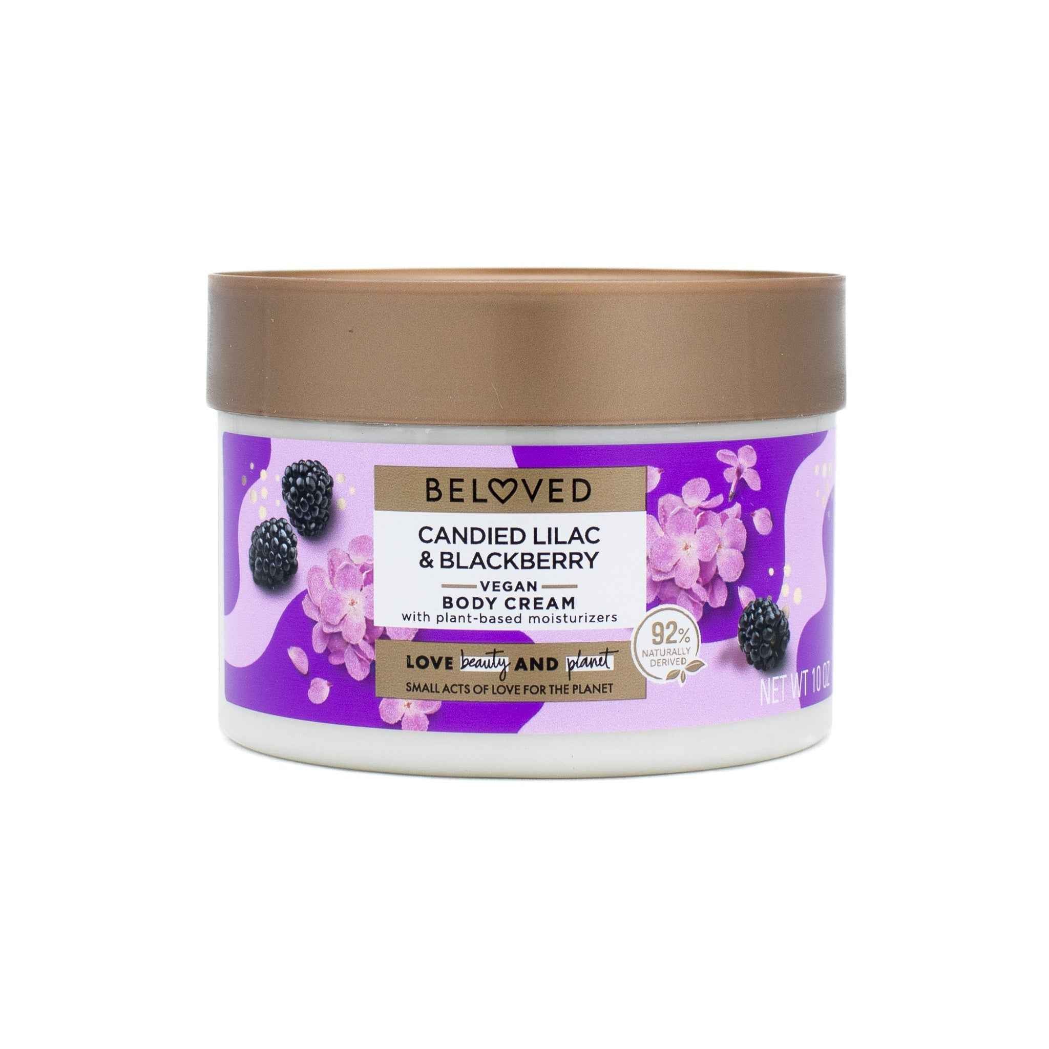 Beloved Candied Lilac & Blackberry Body Cream 10oz - New