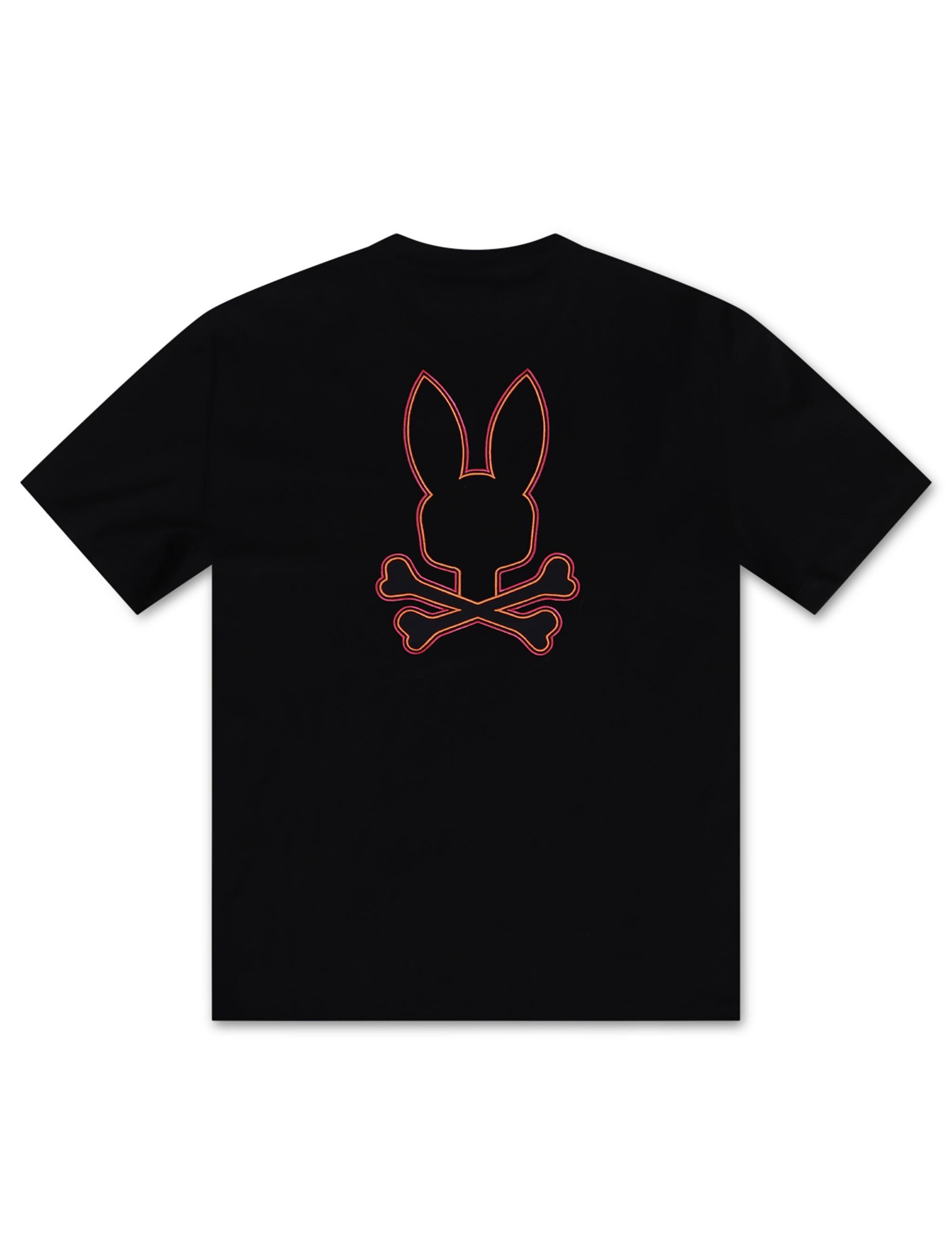Psycho Wasterlo Back Graphic Tee - Navy by Denim Exchange