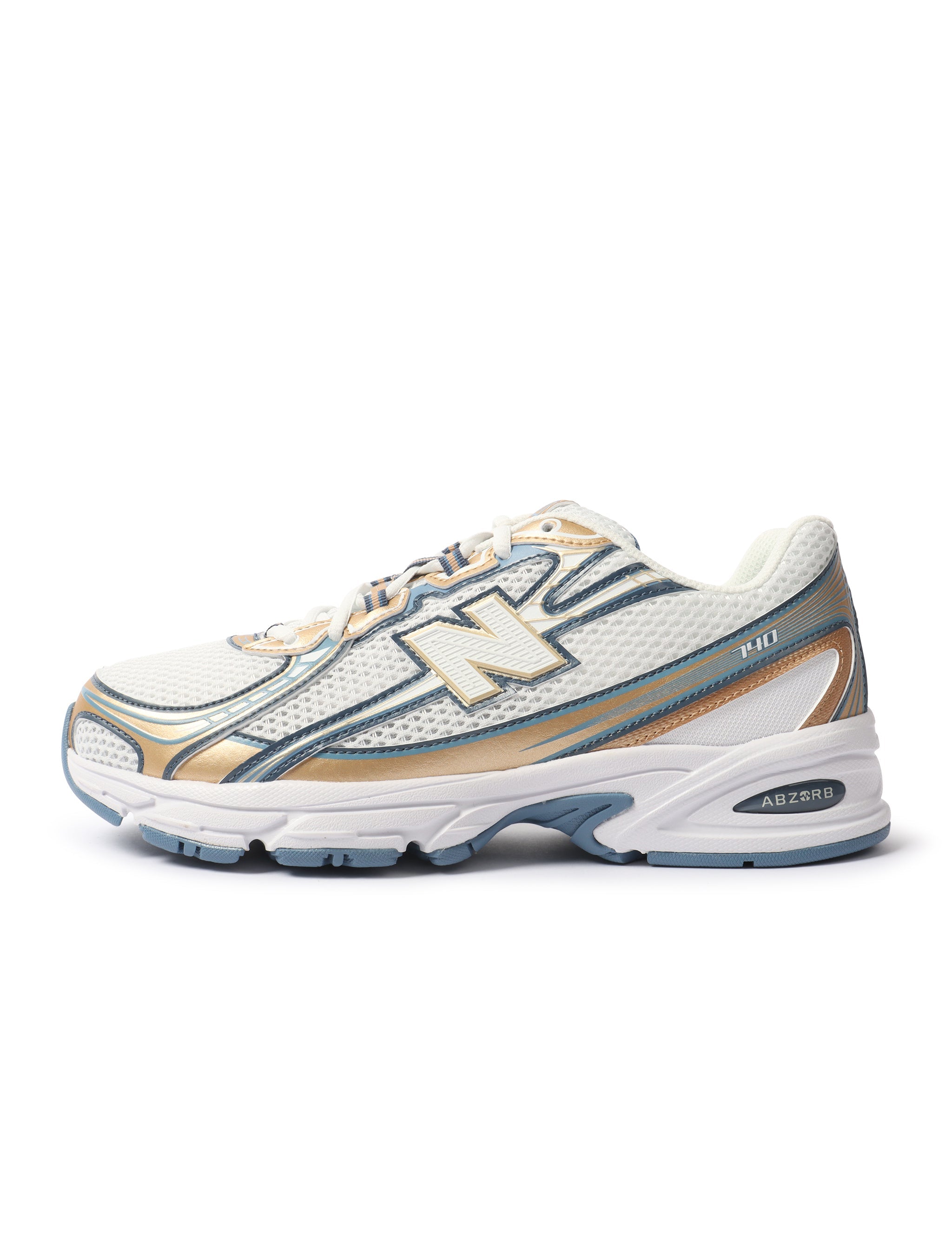 New Balance Mens 740 Shoes - Heron Blue by Denim Exchange