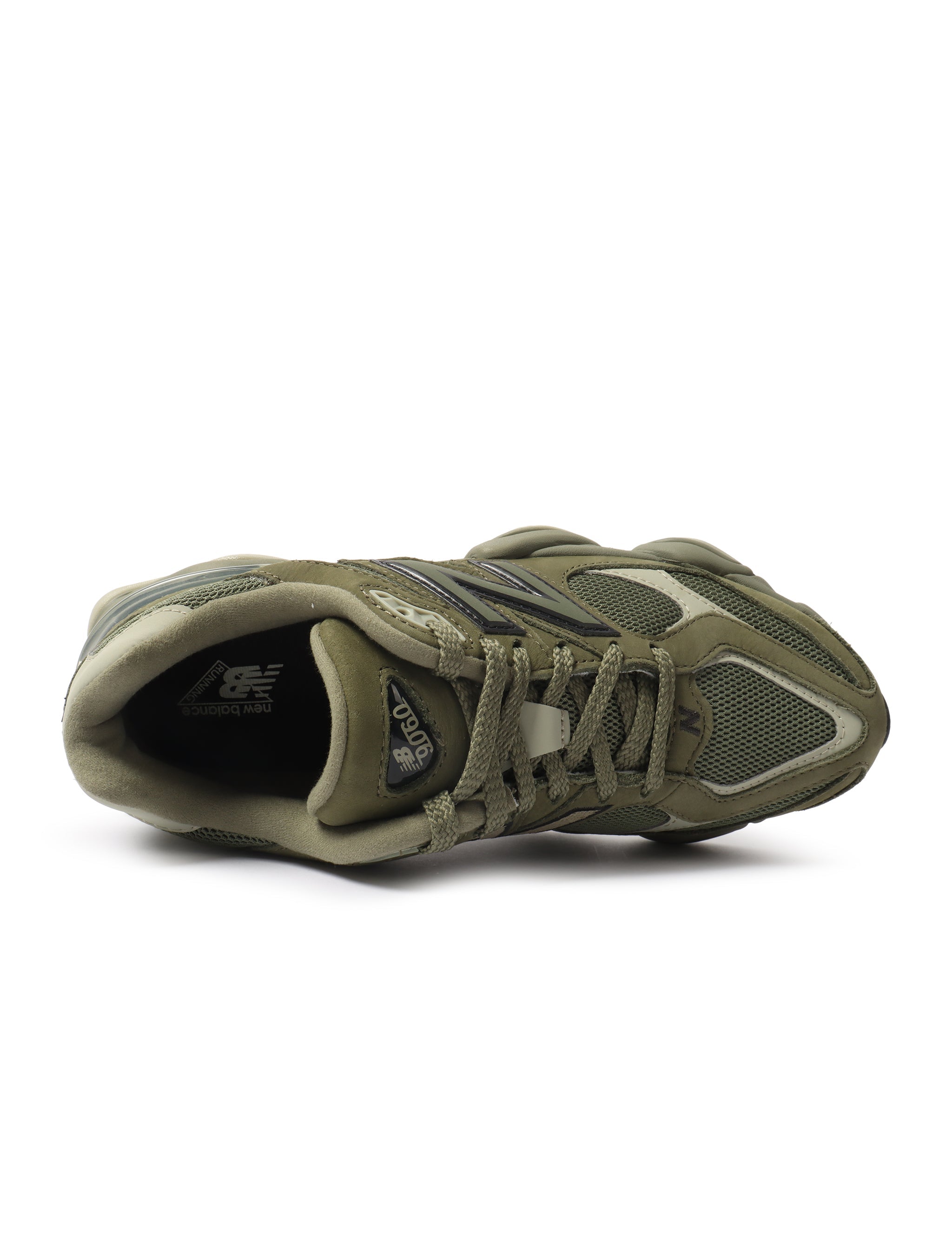 New Balance Mens 9060 Lifestyle Shoes - Green by Denim Exchange