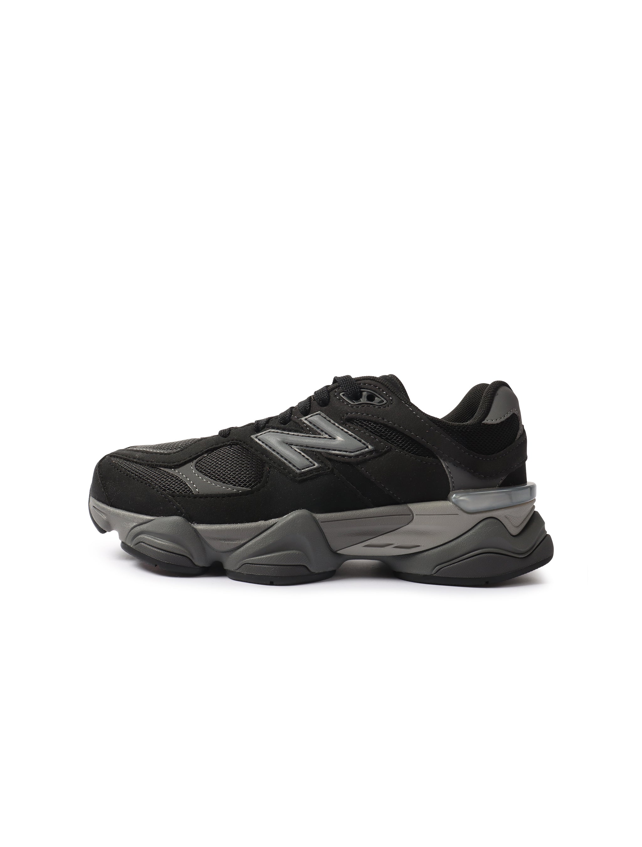New Balance Big Kids 9060 Lifestyle Shoes - Black by Denim Exchange