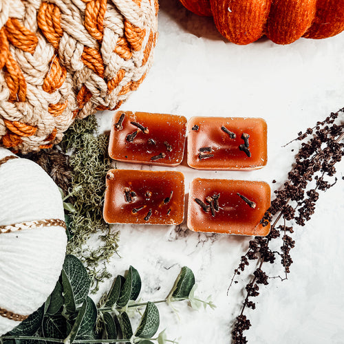 Fall Clove Scented Candle - Warm Autumn Spice Home Fragrance