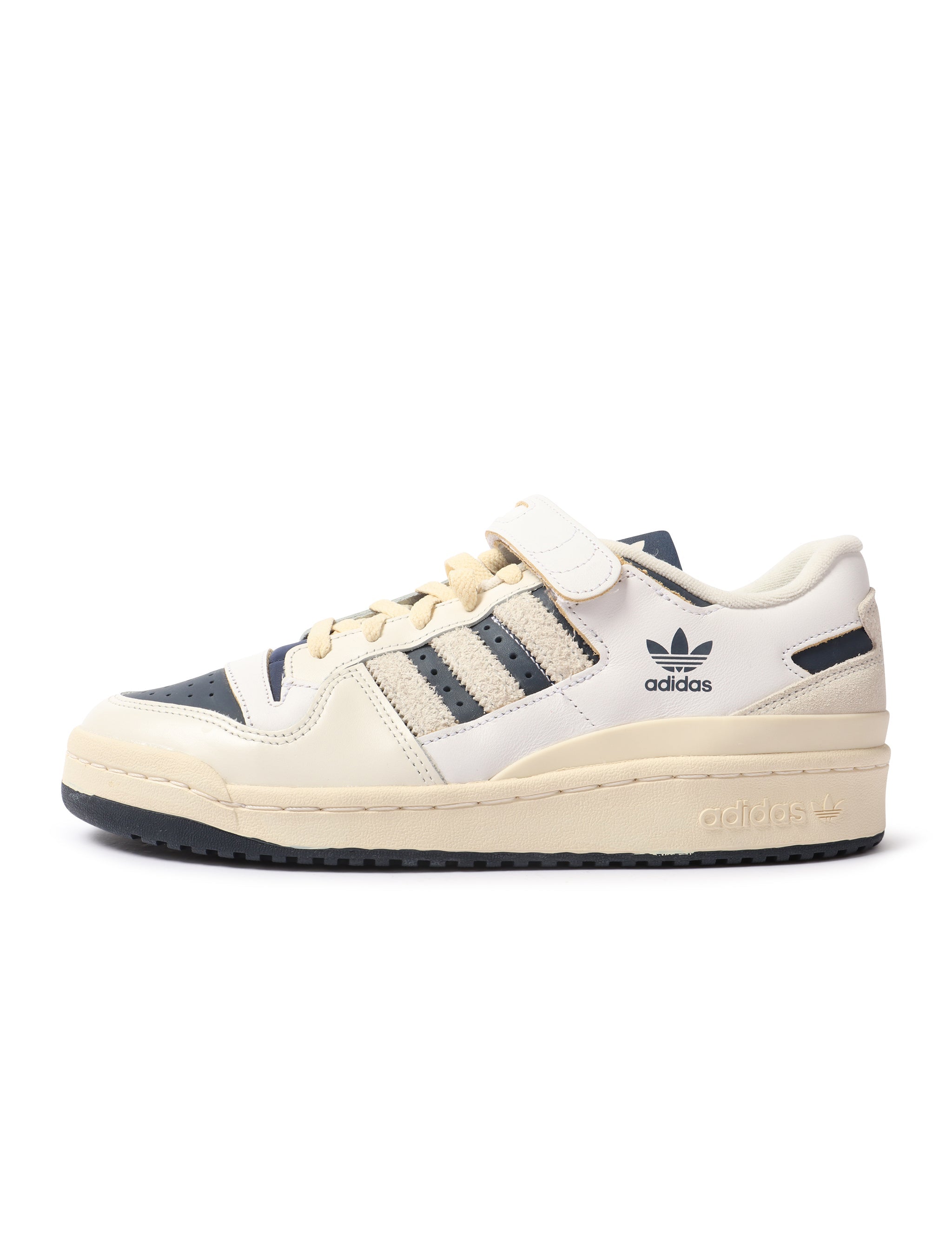 Adidas Forum 84 Low - White/Navy by Denim Exchange