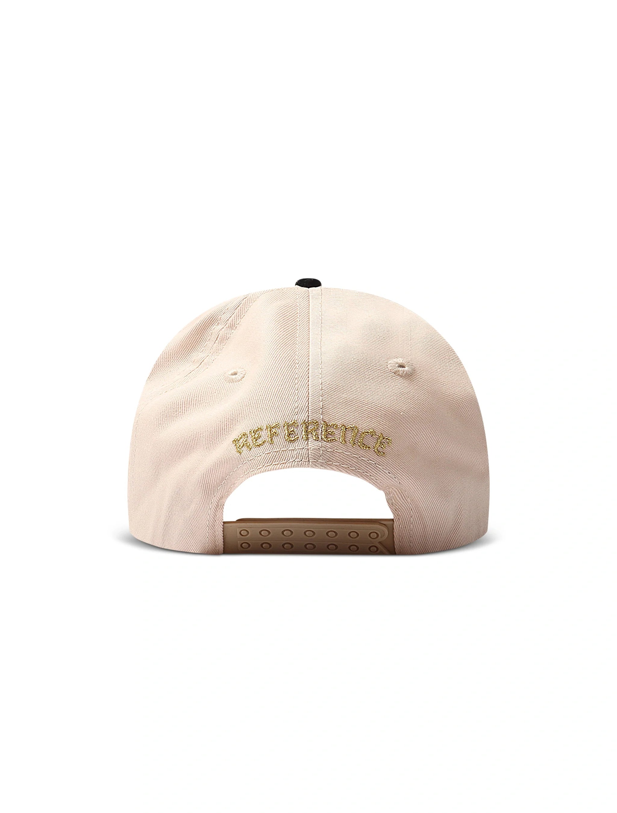 Reference Paradise La Crystals Hat - Cream/Black Corduroy by Denim Exchange