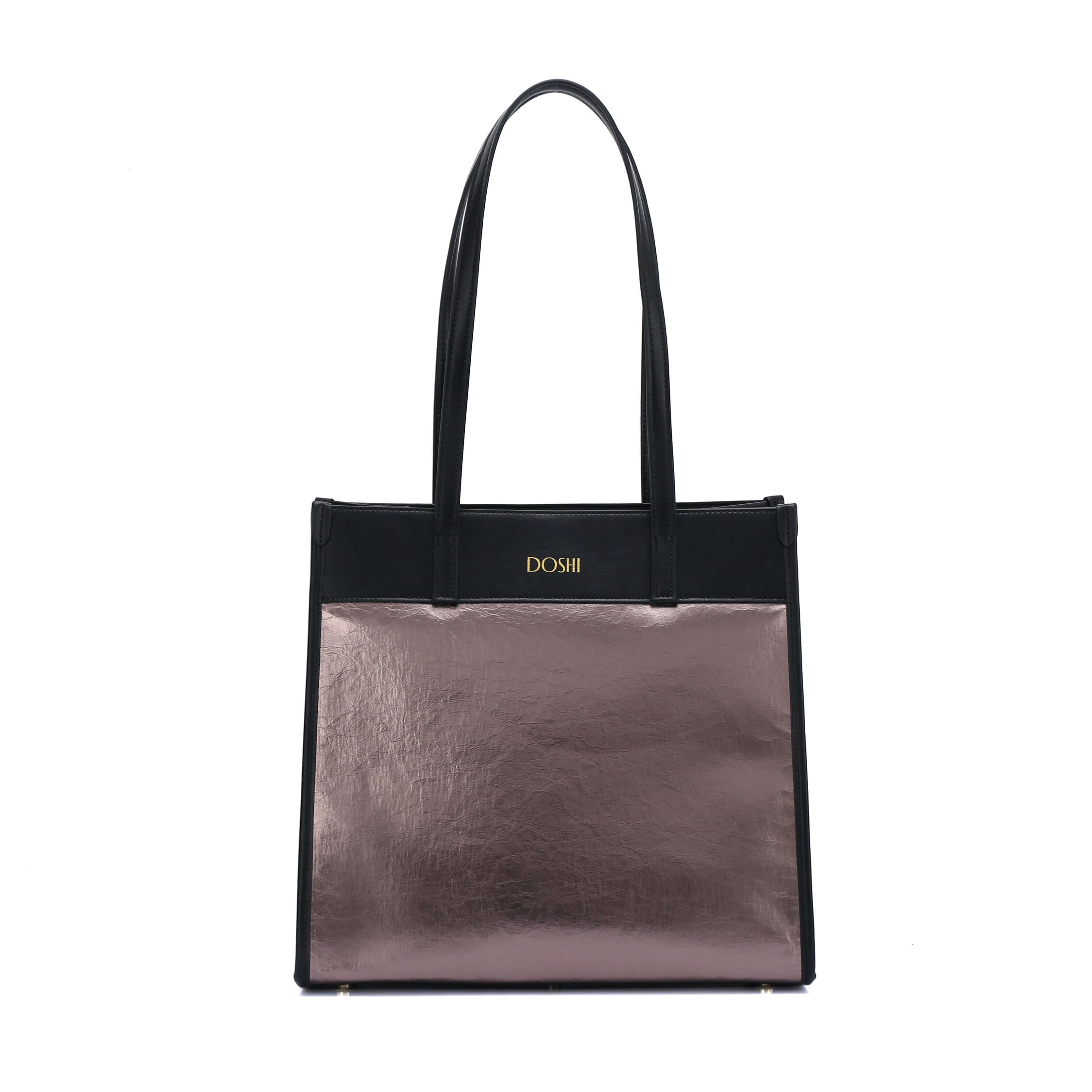 Portrait tote 2 - kraft paper vegan tote DestGlow