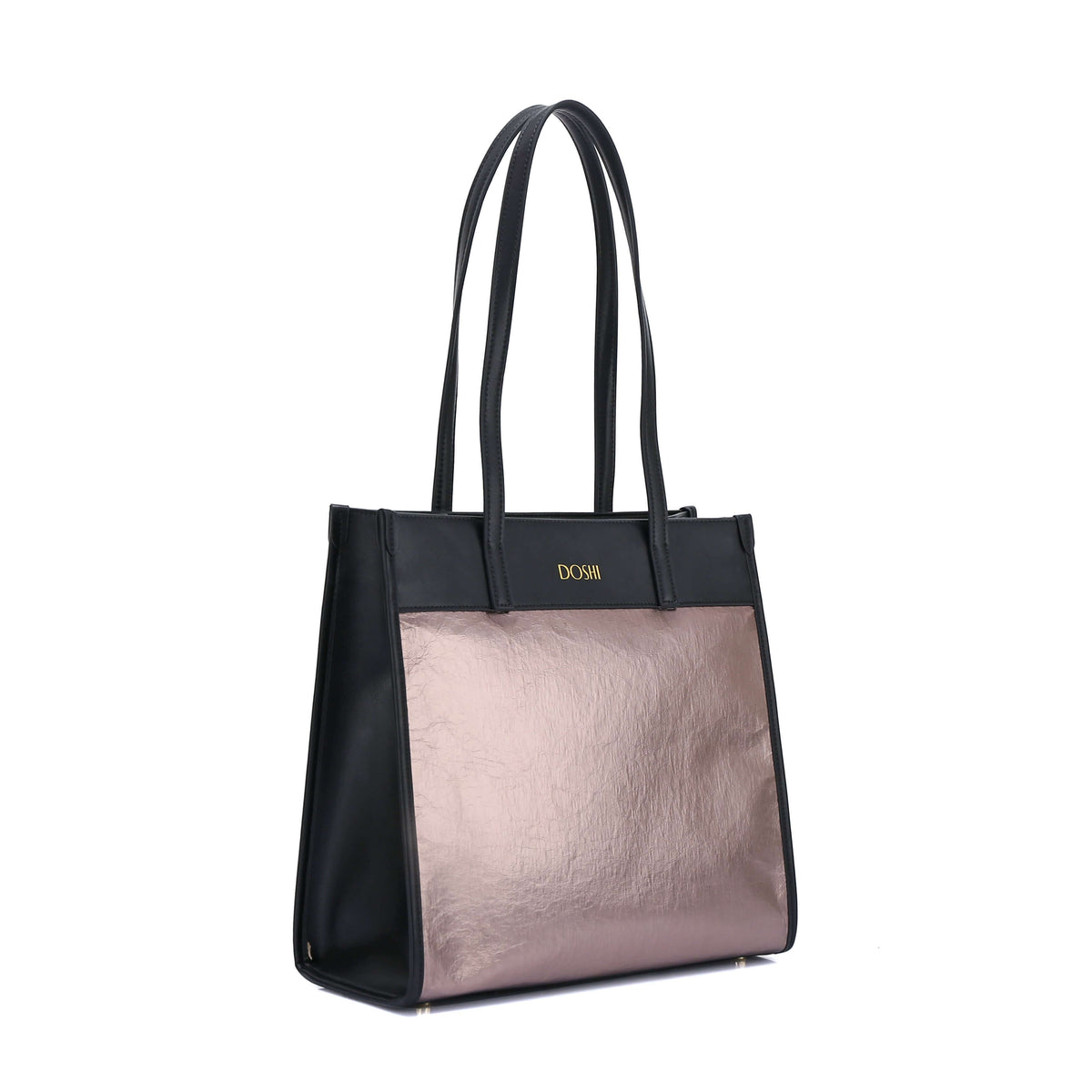 Portrait tote 2 - kraft paper vegan tote DestGlow