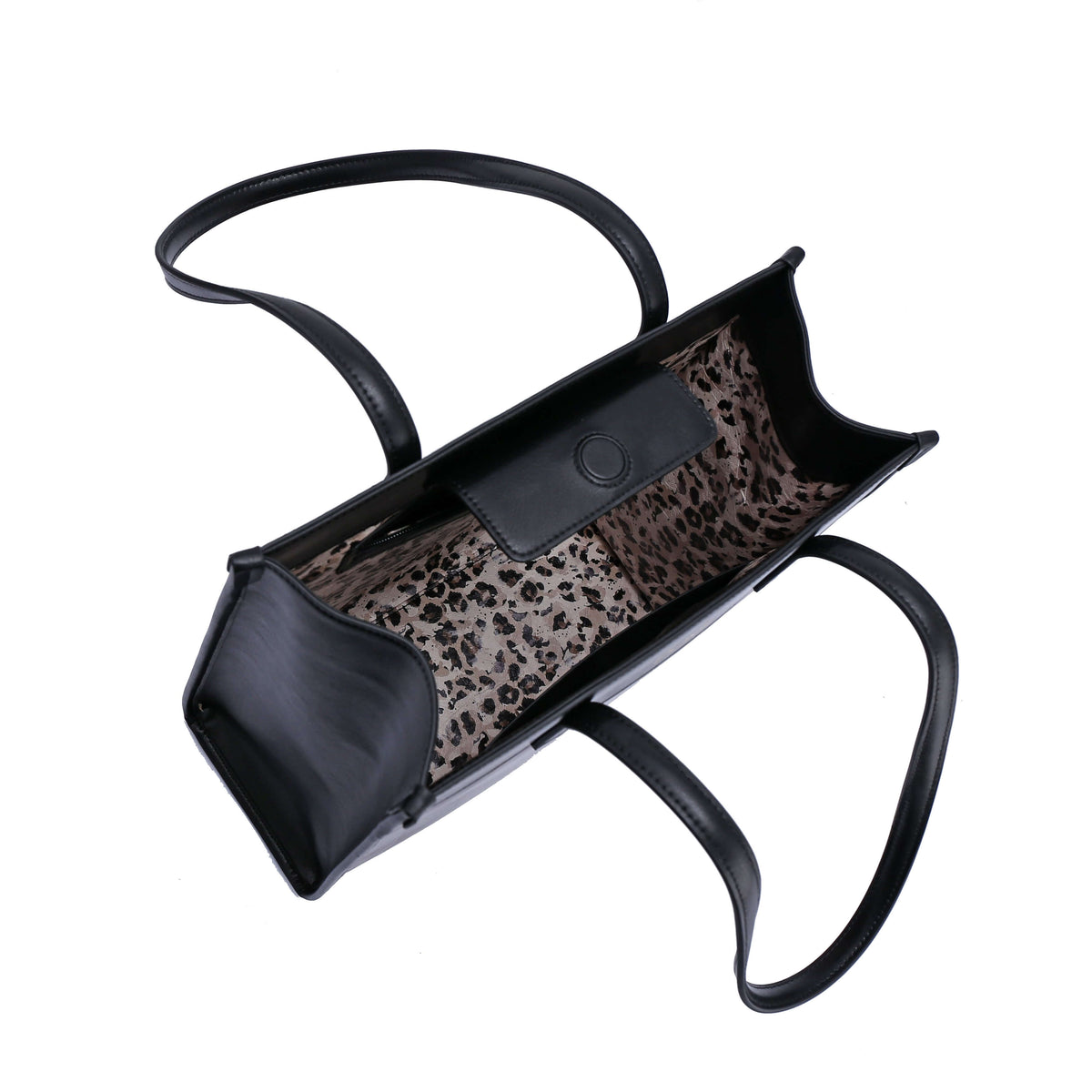 Portrait tote 2 - kraft paper vegan tote DestGlow