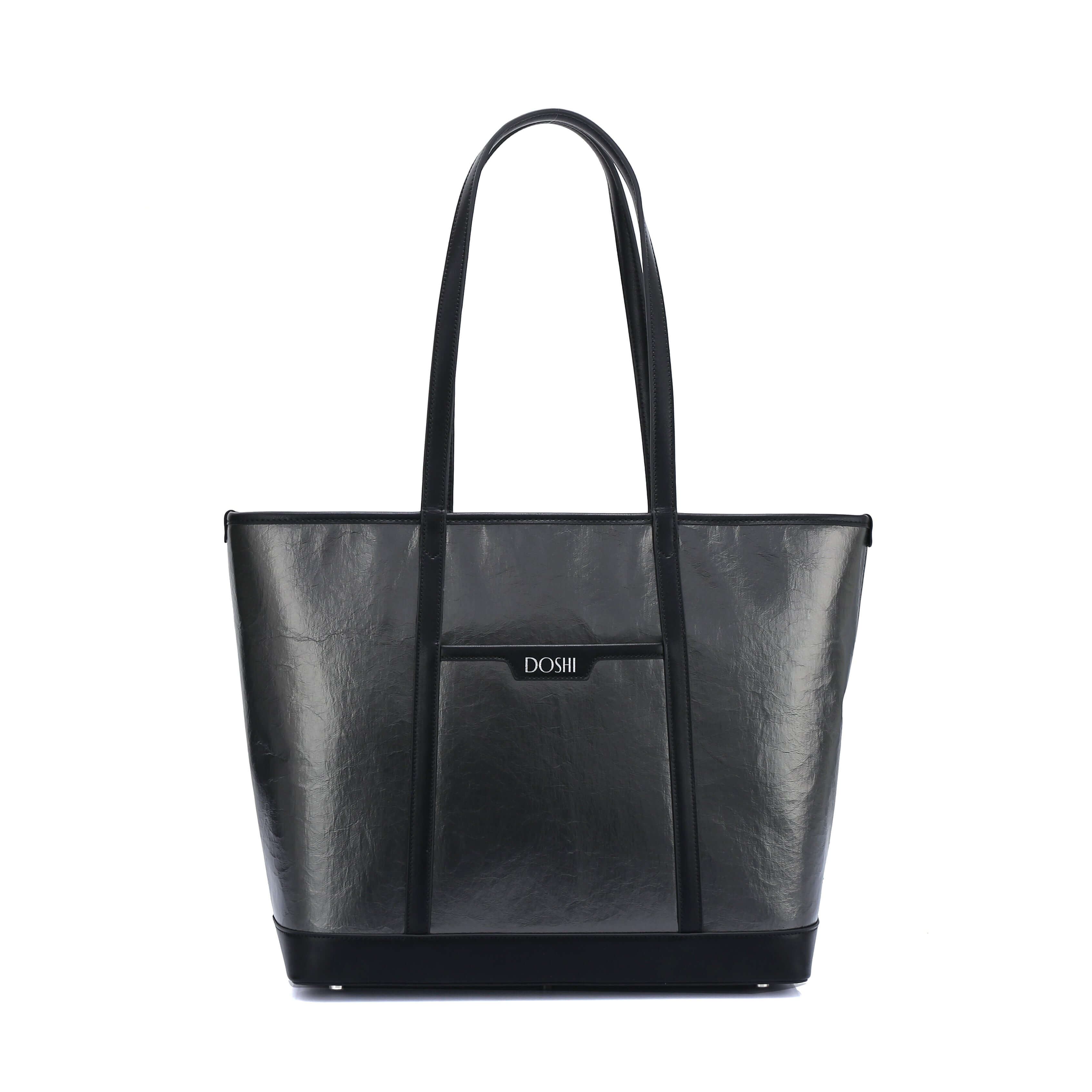 The standard: large kraft paper vegan tote DestGlow