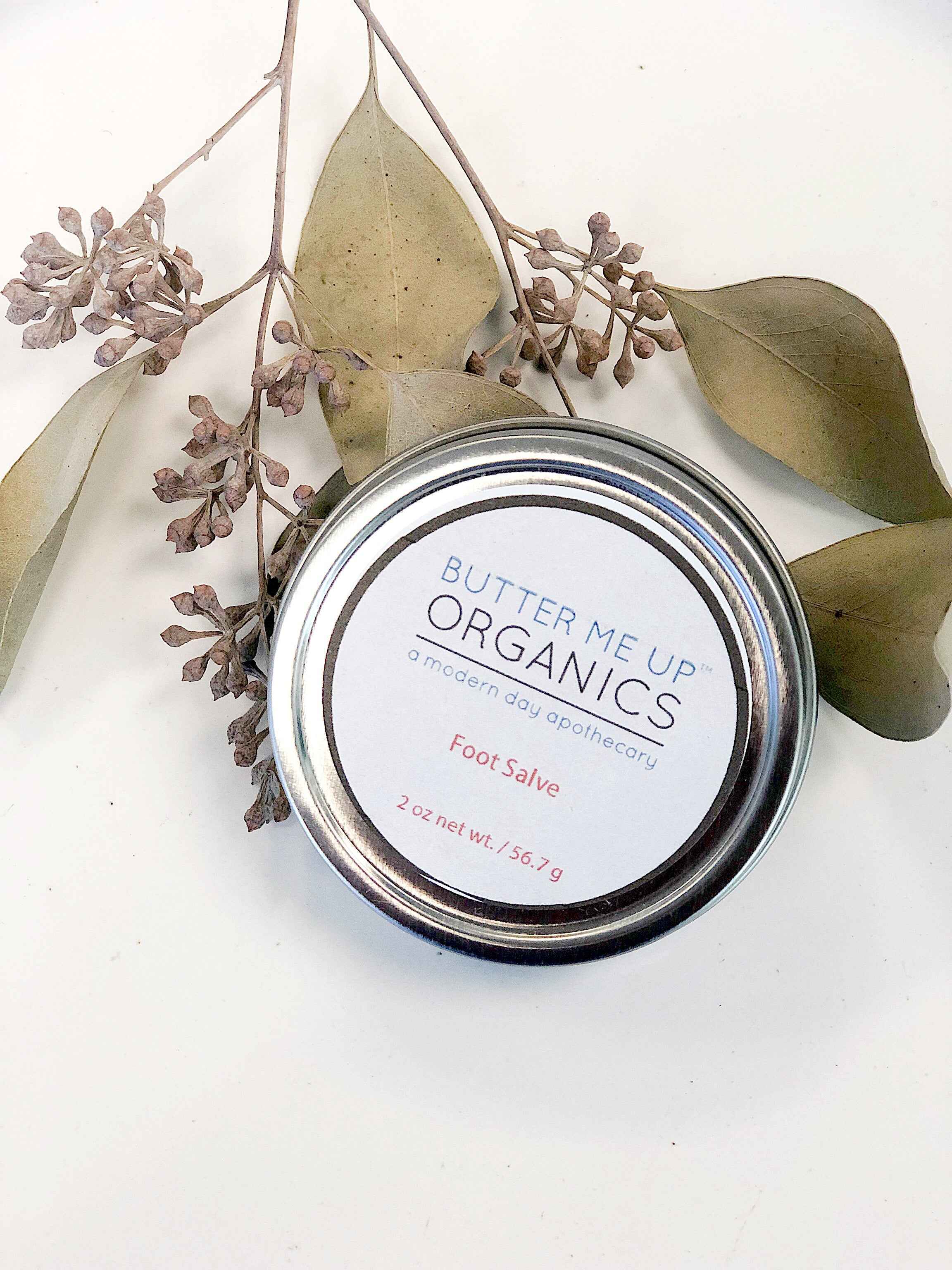 Foot Salve/ Dry Cracked Feet / Heel Salve / Foot Butter by Butter Me Up Organics