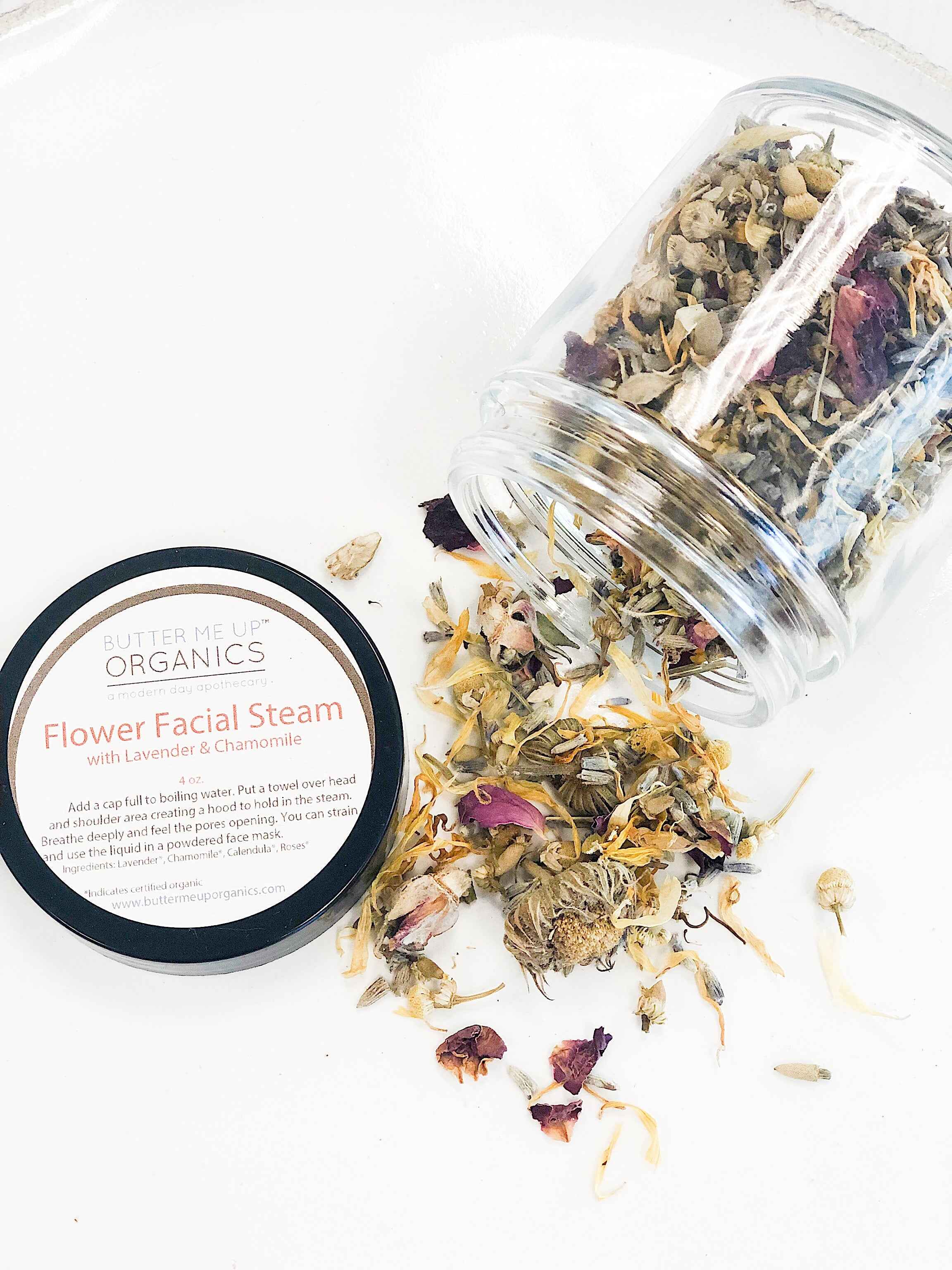 Calming Healing Facial Steam by Butter Me Up Organics