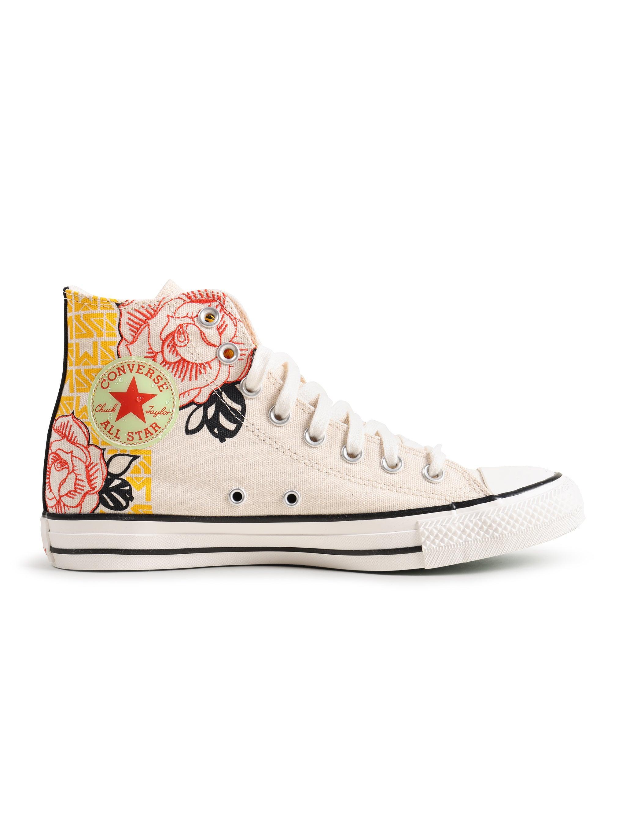 Converse Mens Chuck Taylor All Star Hi Topo Chico - Cream by Denim Exchange