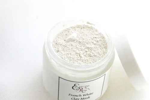 French White Clay Mask - Gentle Exfoliating Face Mask for Sensitive & Dry Skin