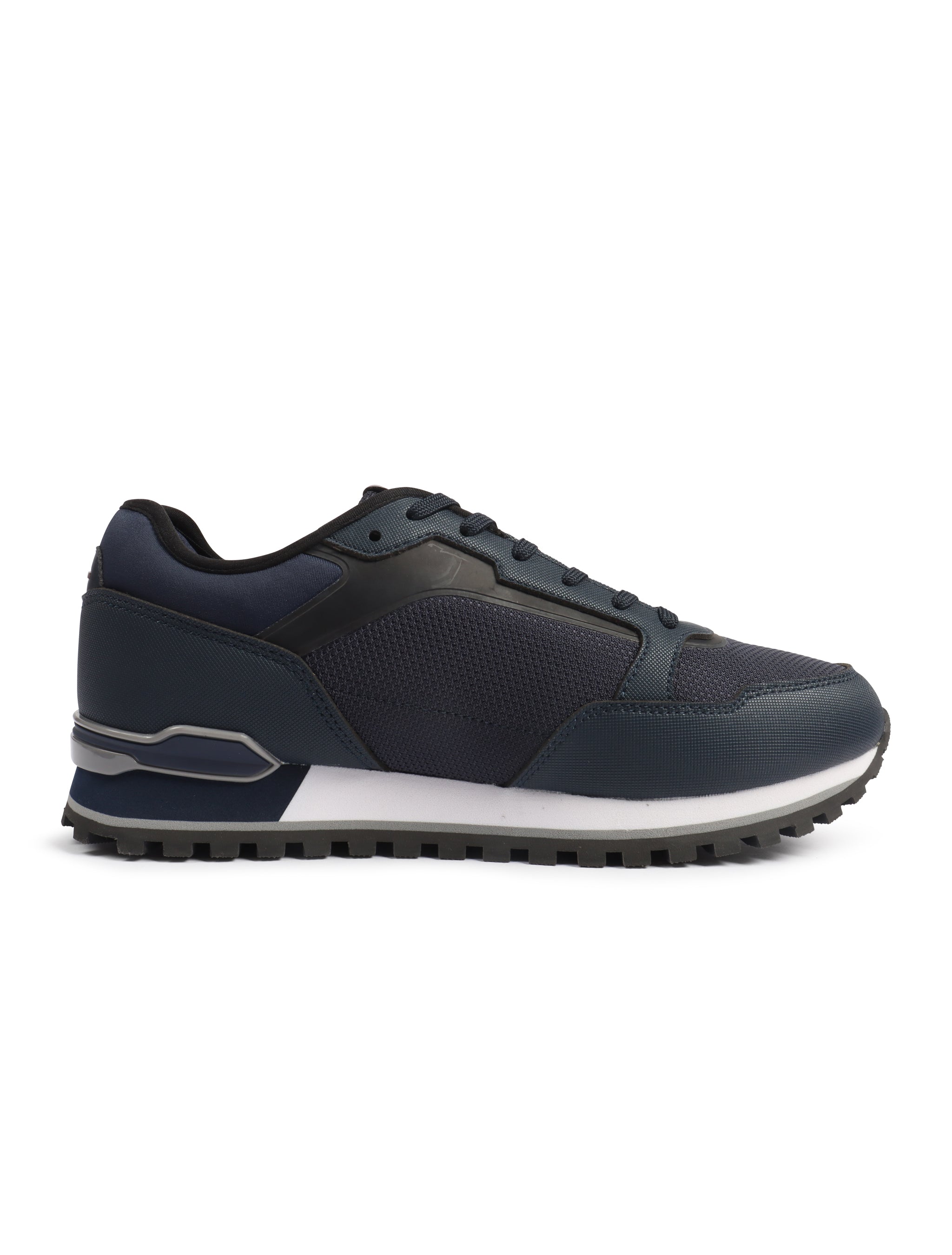 Hugo Boss Mens Parkour Runn Shoes - Dark Blue by Denim Exchange