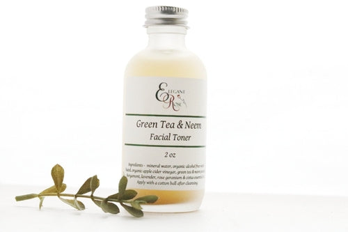 Green Tea & Neem Facial Toner - Balancing Toner for Oily & Acne-Prone Skin