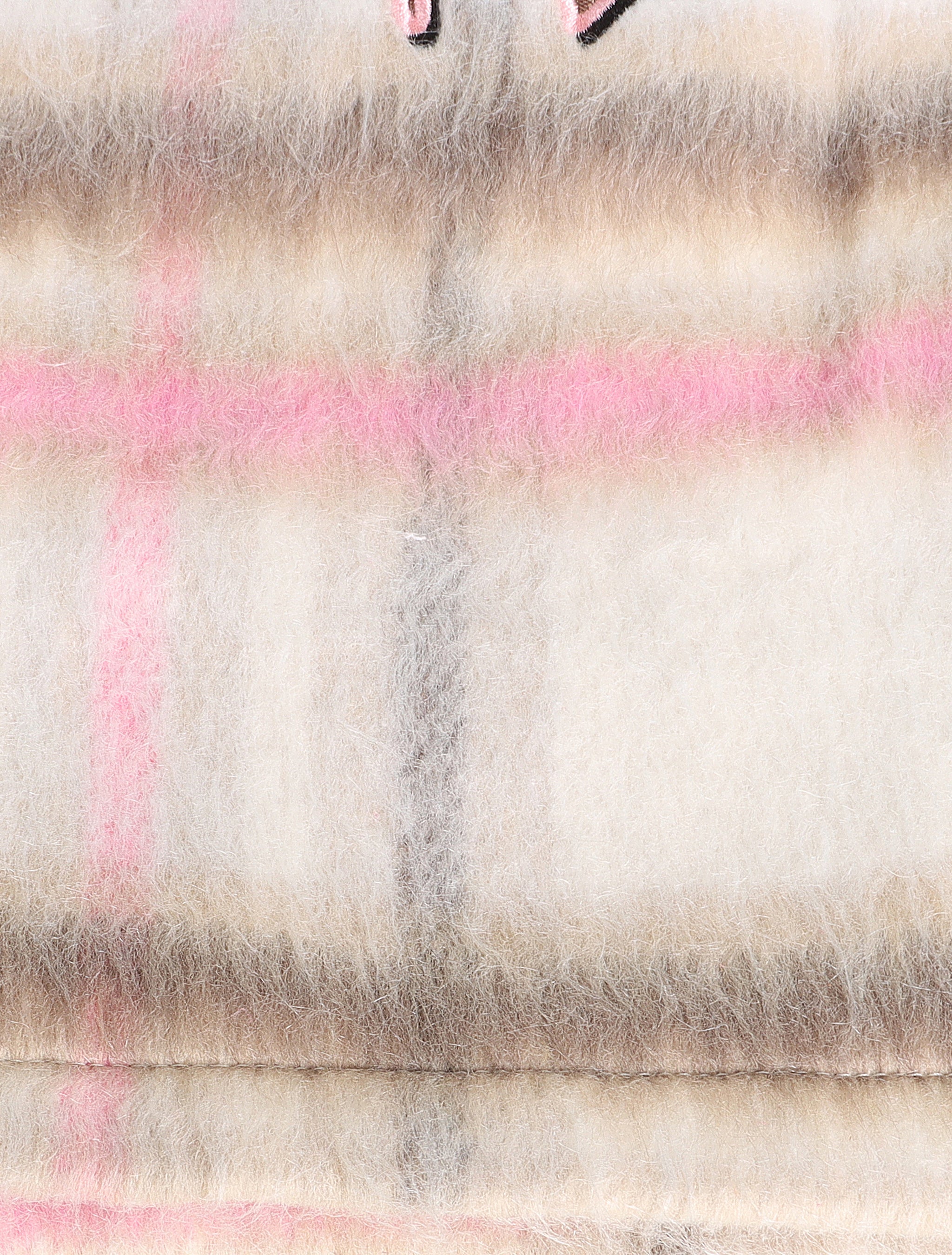 Sugarhill Tudor Mohair Shorts - Pink Plaid by Denim Exchange