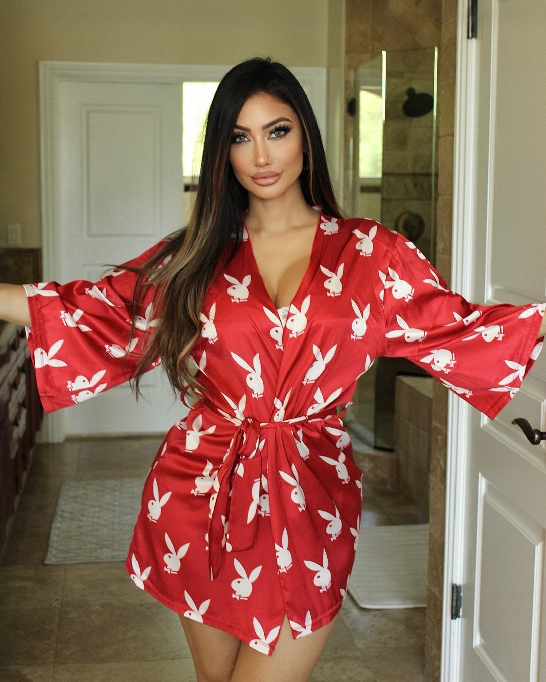 Playboy chill bunny robe by Rave Fix