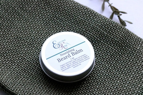 Organic Beard Balm - Natural Unscented Conditioning Balm for Beard Care