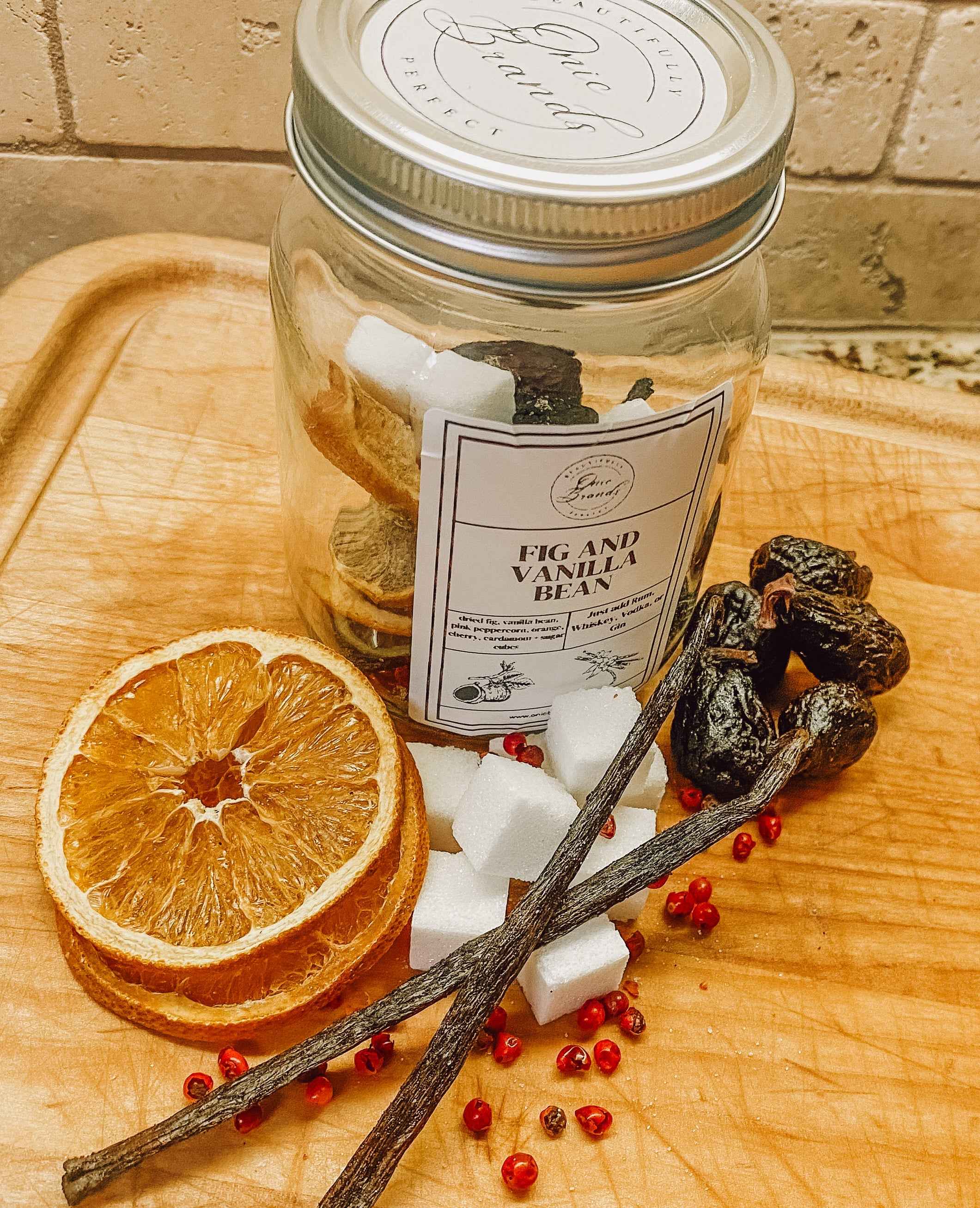 Onic Brands Fig & Vanilla Bean Cocktail Infusion