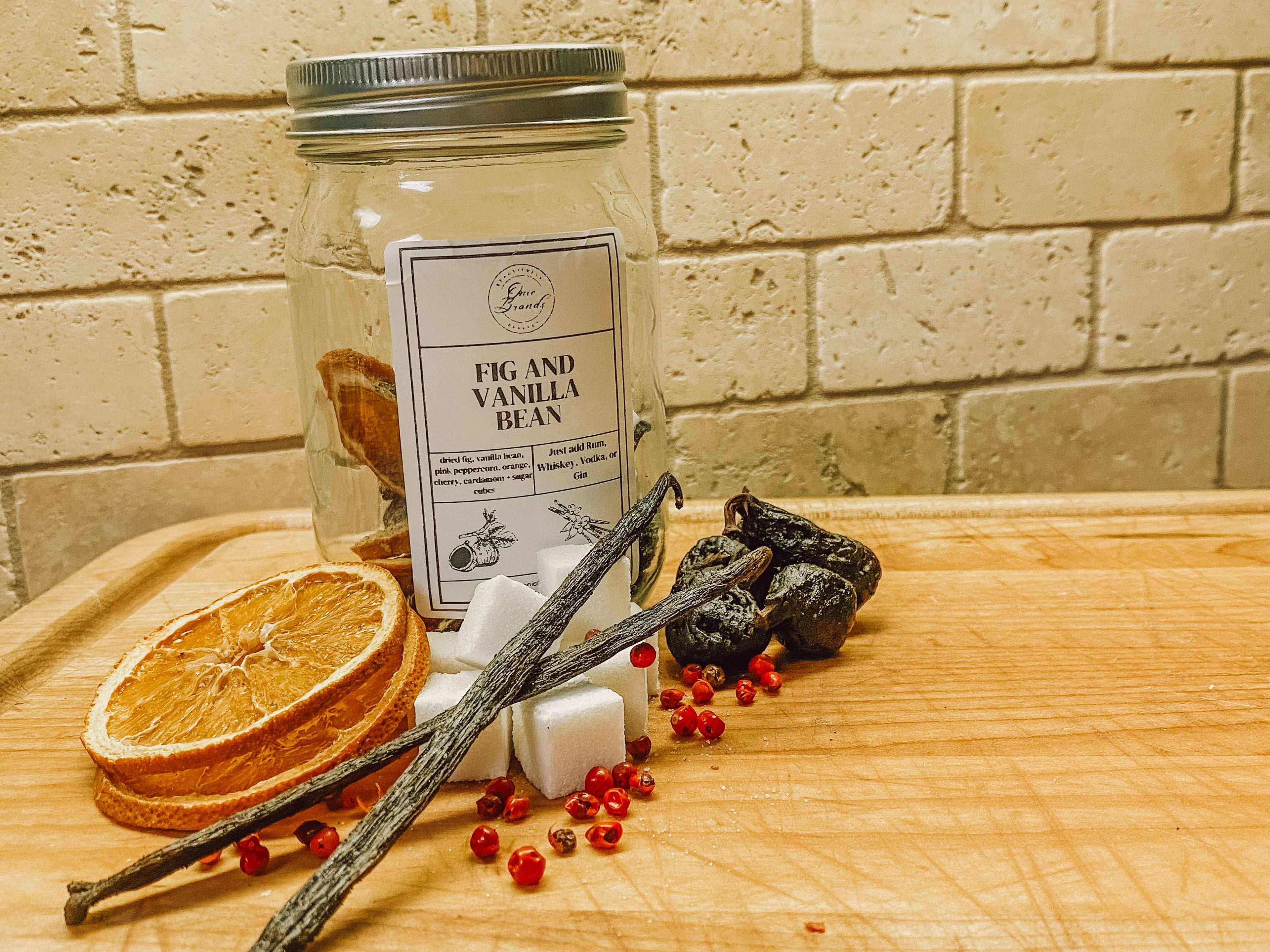 Onic Brands Fig & Vanilla Bean Cocktail Infusion