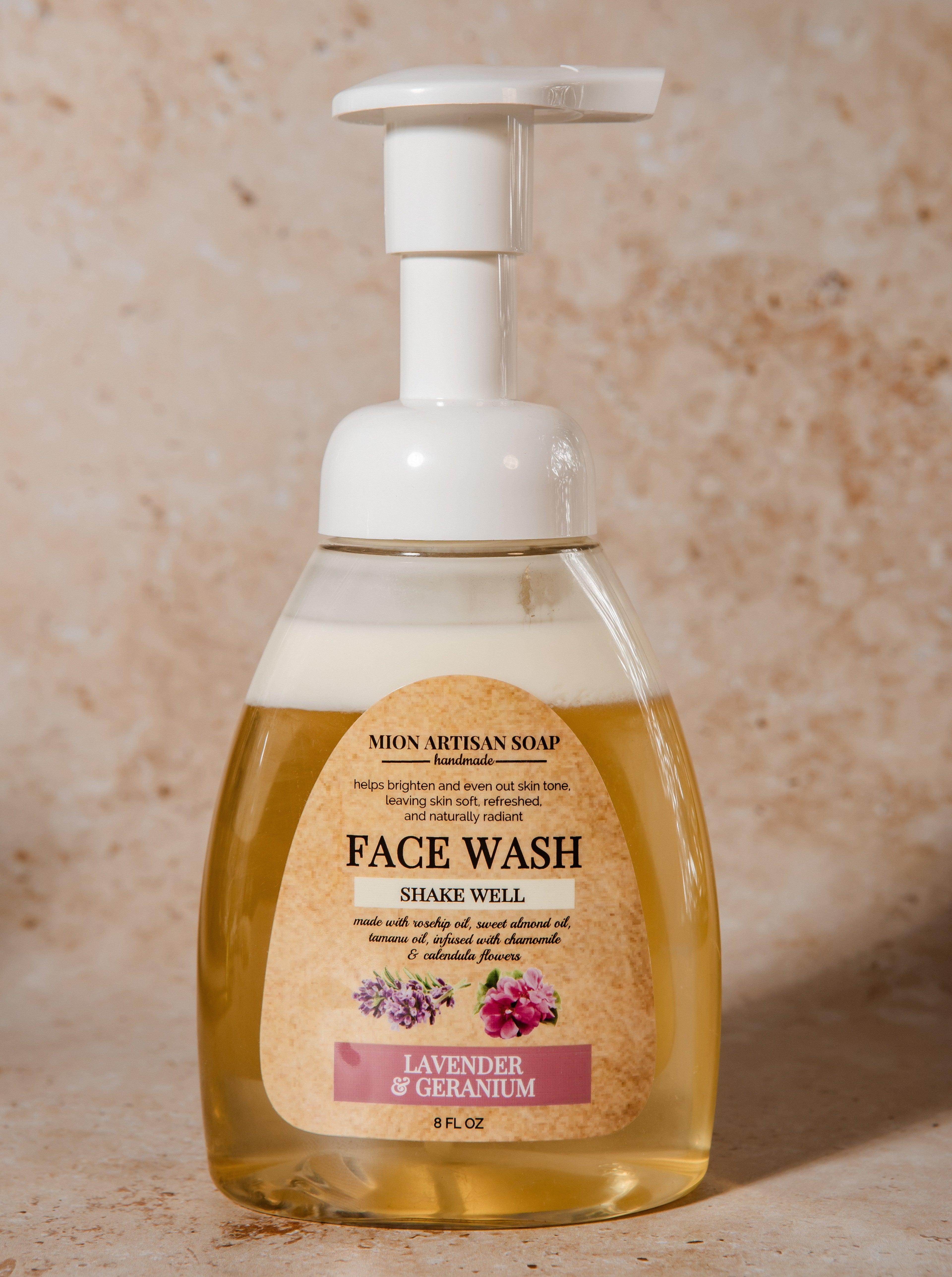 Face Wash | with Rose Hip and Tamanu Oils by MION Artisan Soap Co.