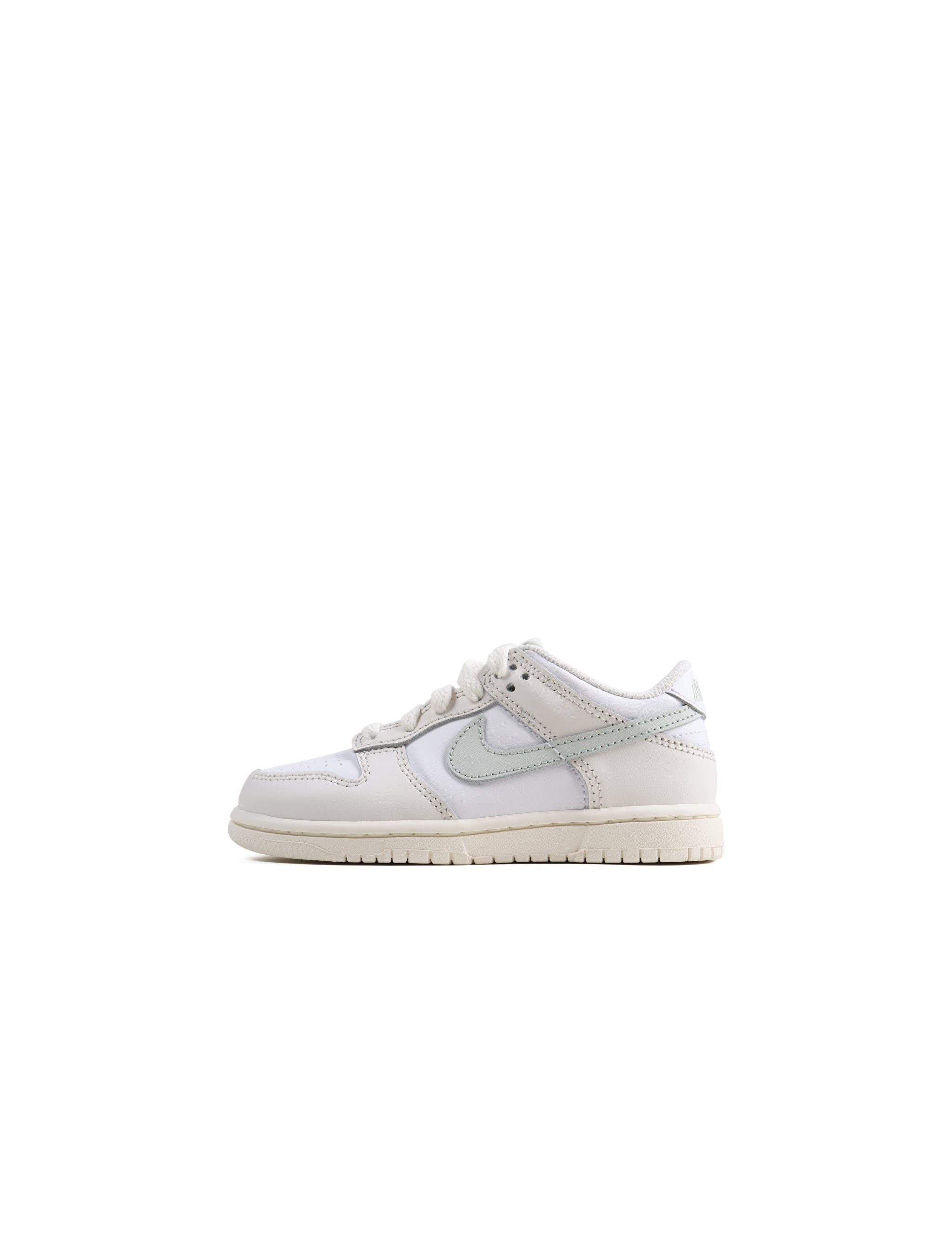 Nike (PS) Dunk Low - White/Light Silver by Denim Exchange