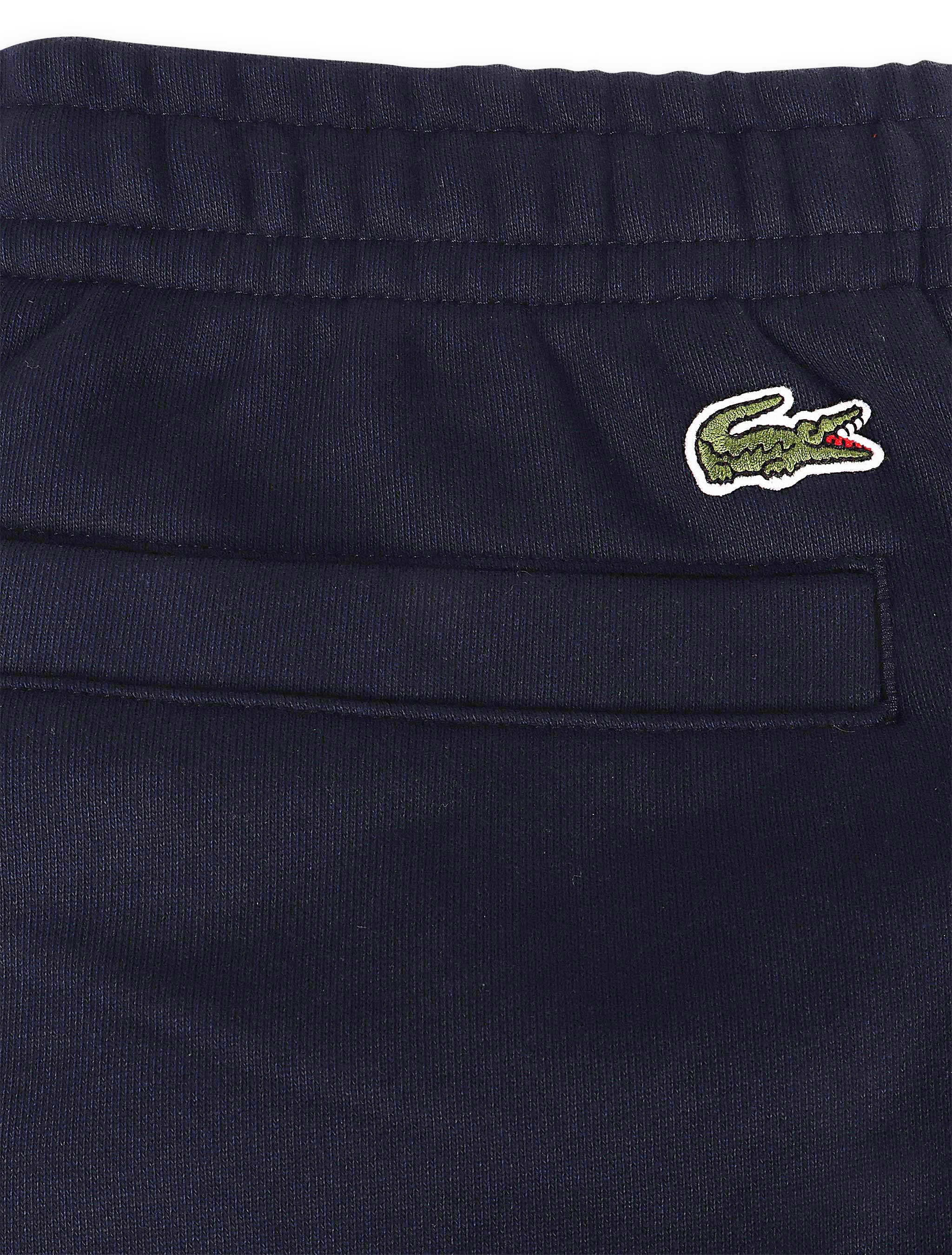 Lacoste Logo Print Joggers - Navy Blue by Denim Exchange
