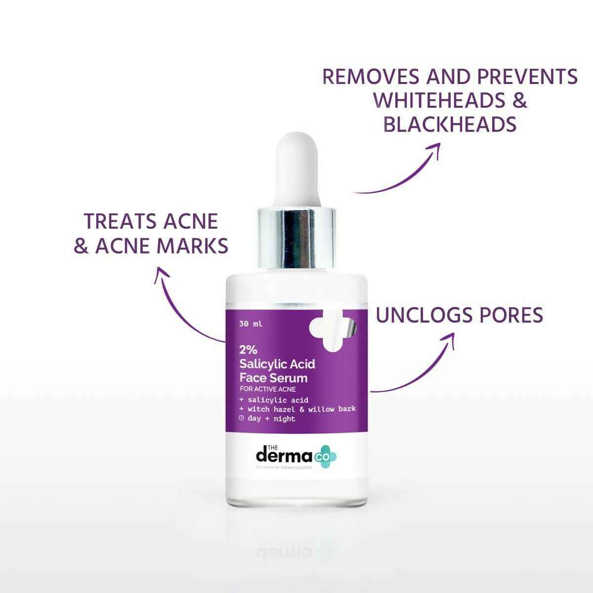 The Derma Co 1% Hyaluronic Sunscreen & 2% Salicylic Face Serum Combo