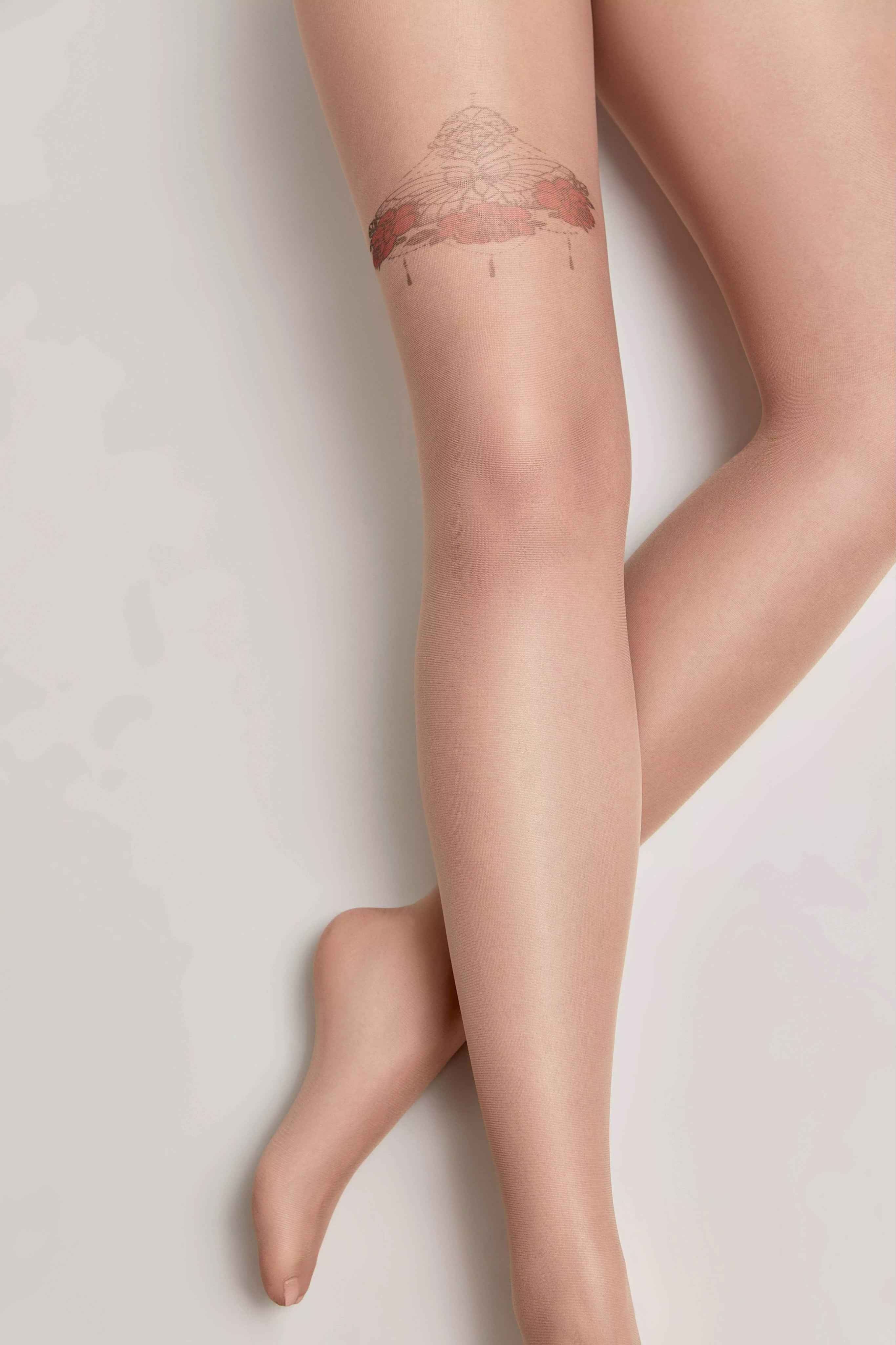 Fantasy Tights Conte Butterfly - Tattoo Design