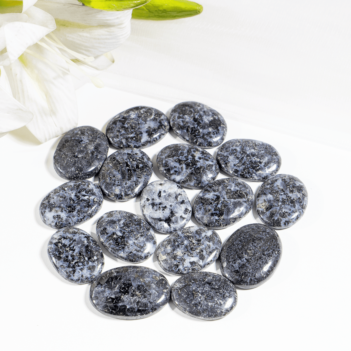 Indigo Gabbro Pocket Stones (Dreams and Intuition )