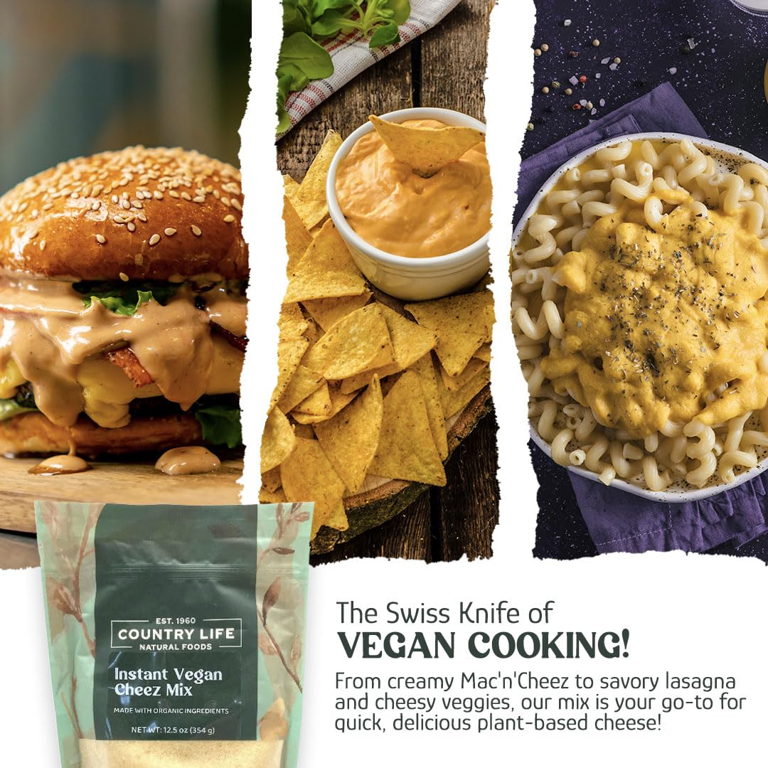 Cheez Mix, Vegan, Instant by Country Life Natural Foods