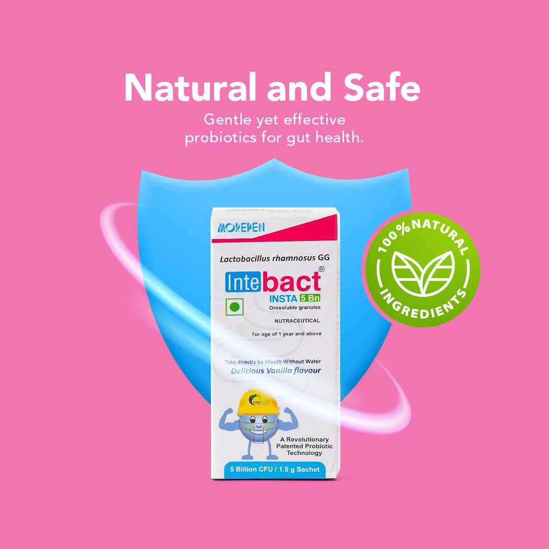 Dr Morpen Intebact Insta Probiotic 5Bn (1.5Gm) - 6 Sachets