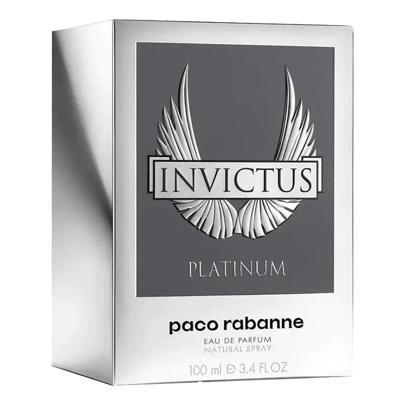 Invictus Platinum By Paco Rabanne For Men 3.4oz EDP Spray by perfumesandrea