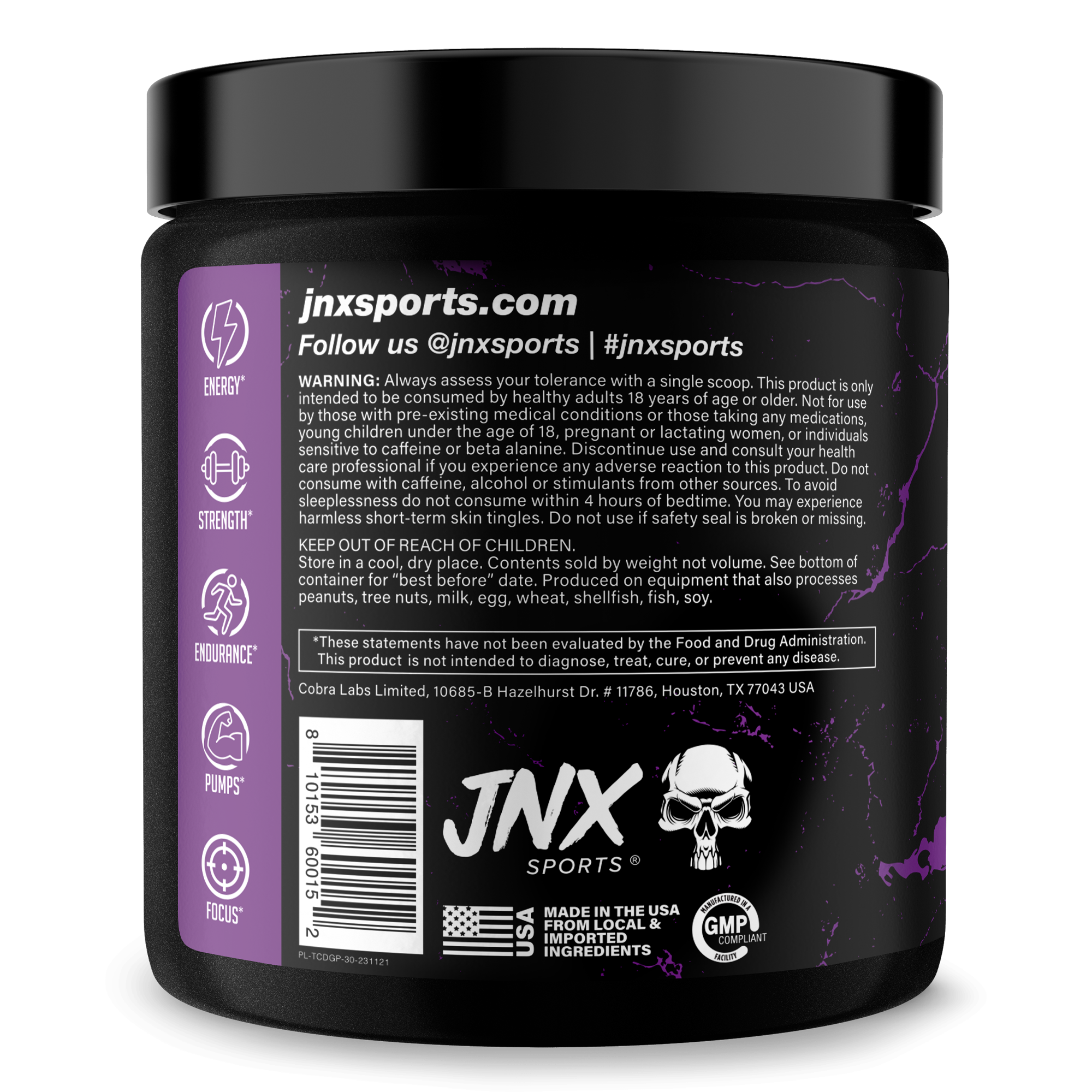 The Curse! Pre-Workout 30 Serve by JNX Sports