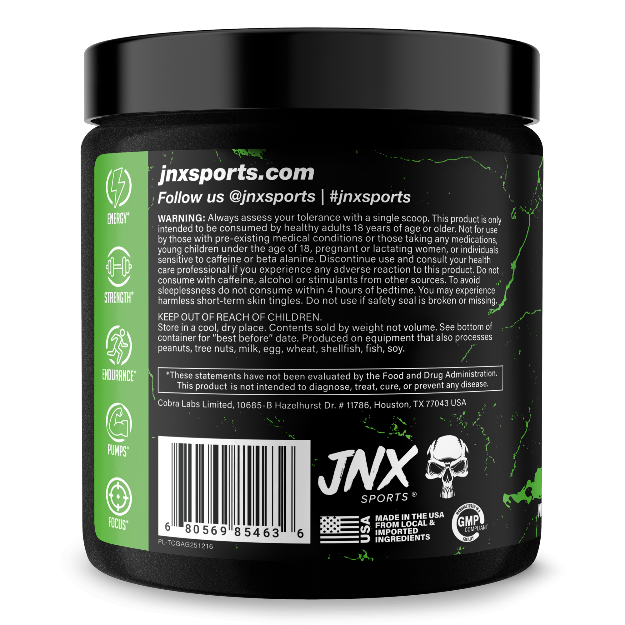 The Curse! Pre-Workout by JNX Sports