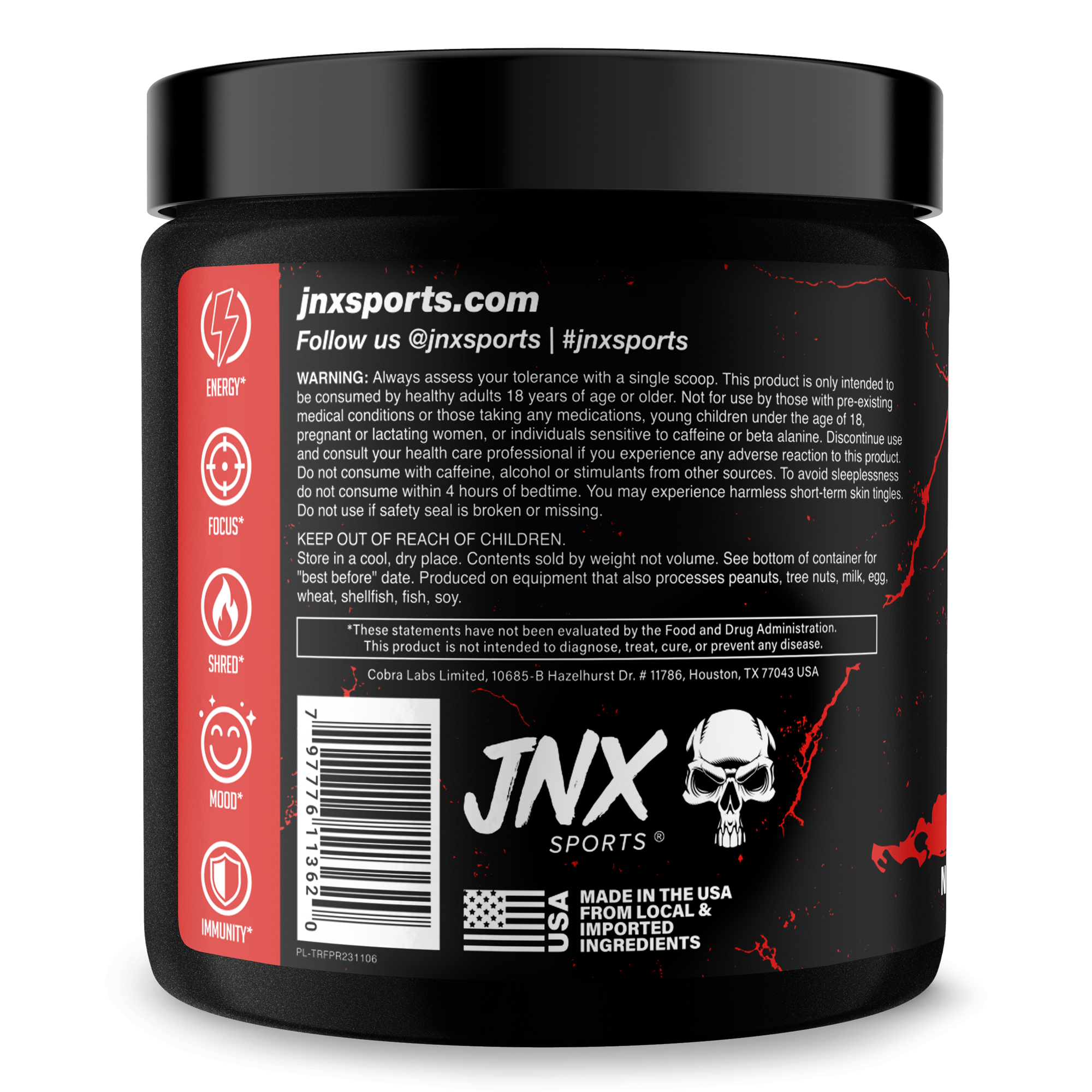 The Ripper! Fat Burner by JNX Sports