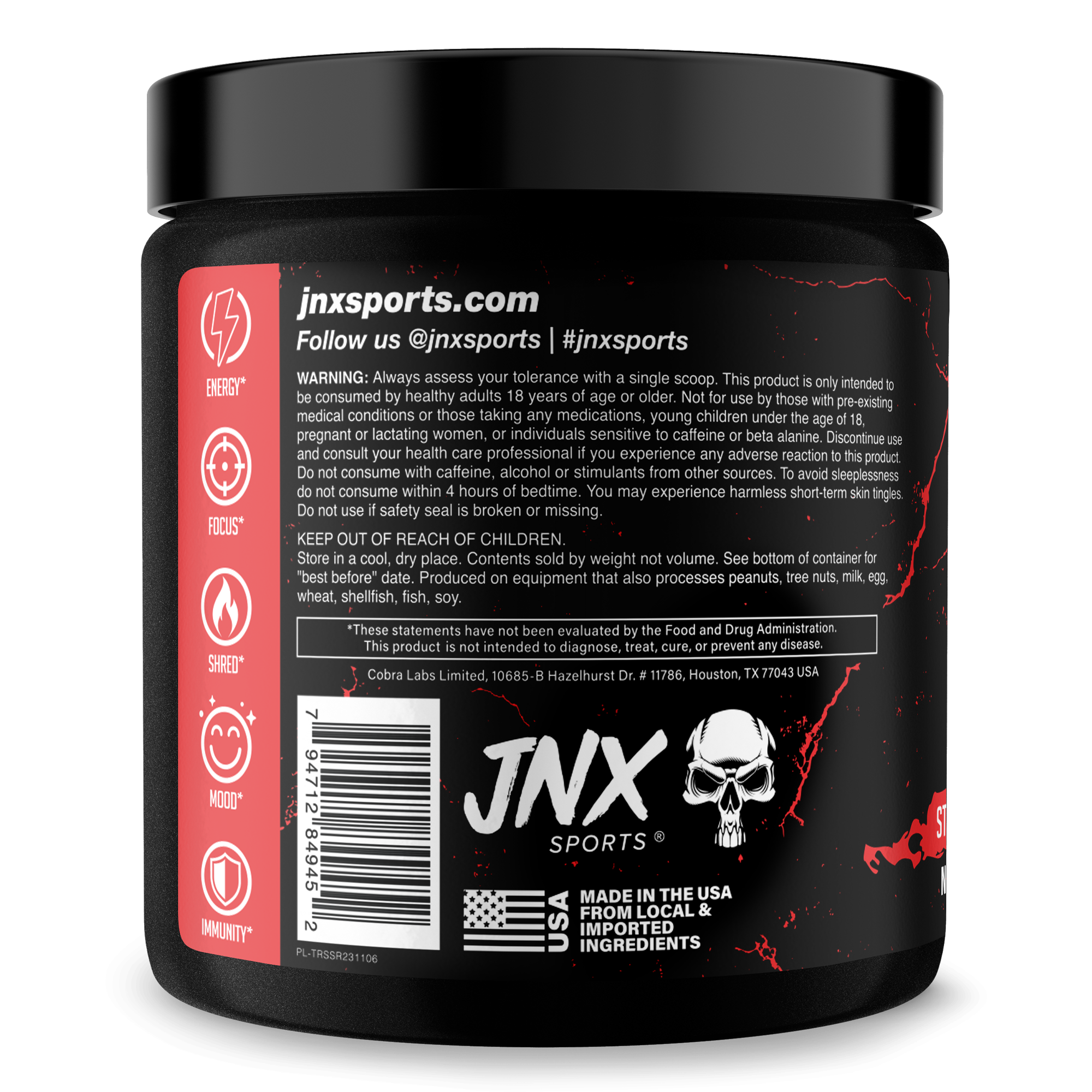 The Ripper! Fat Burner by JNX Sports