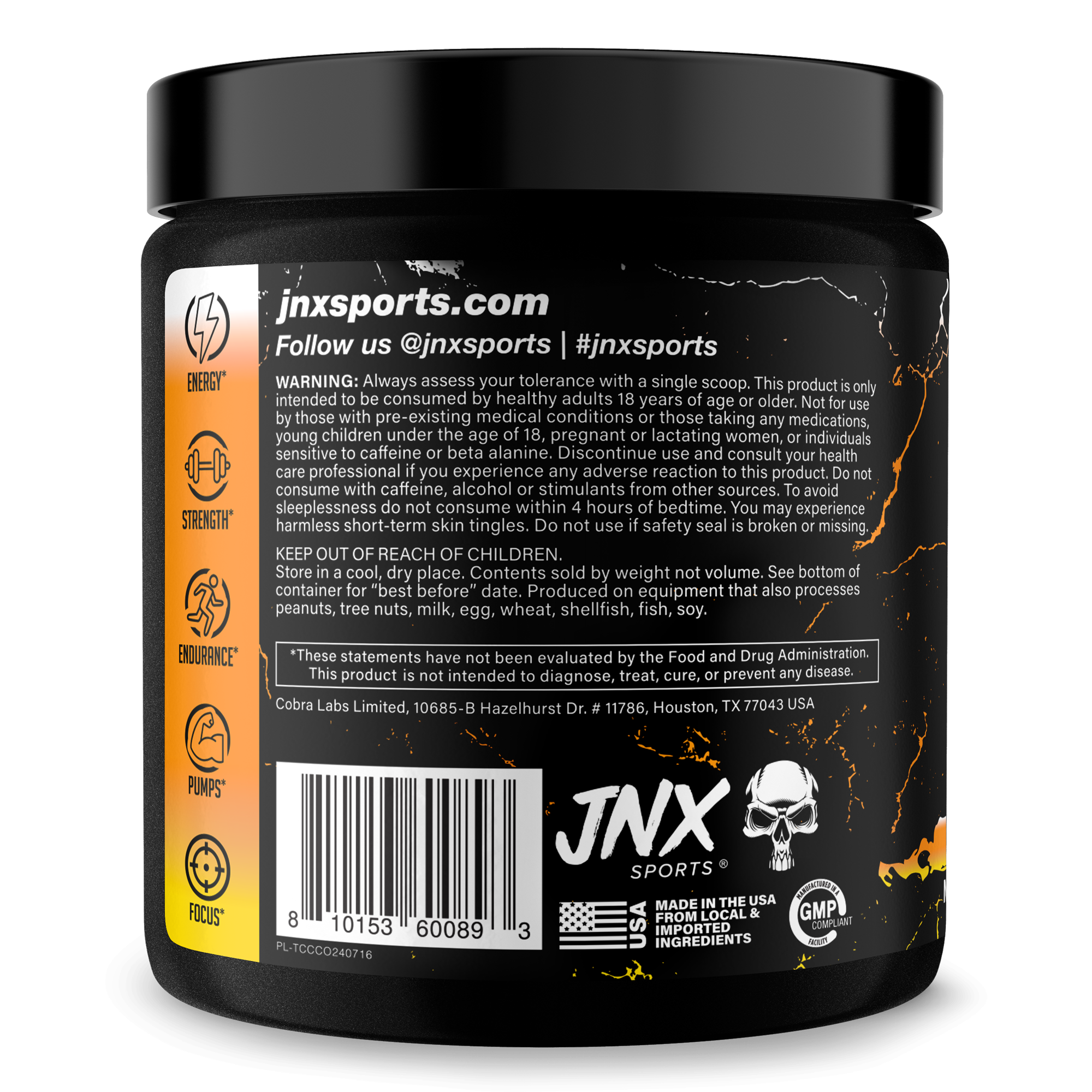 The Curse! Pre-Workout by JNX Sports