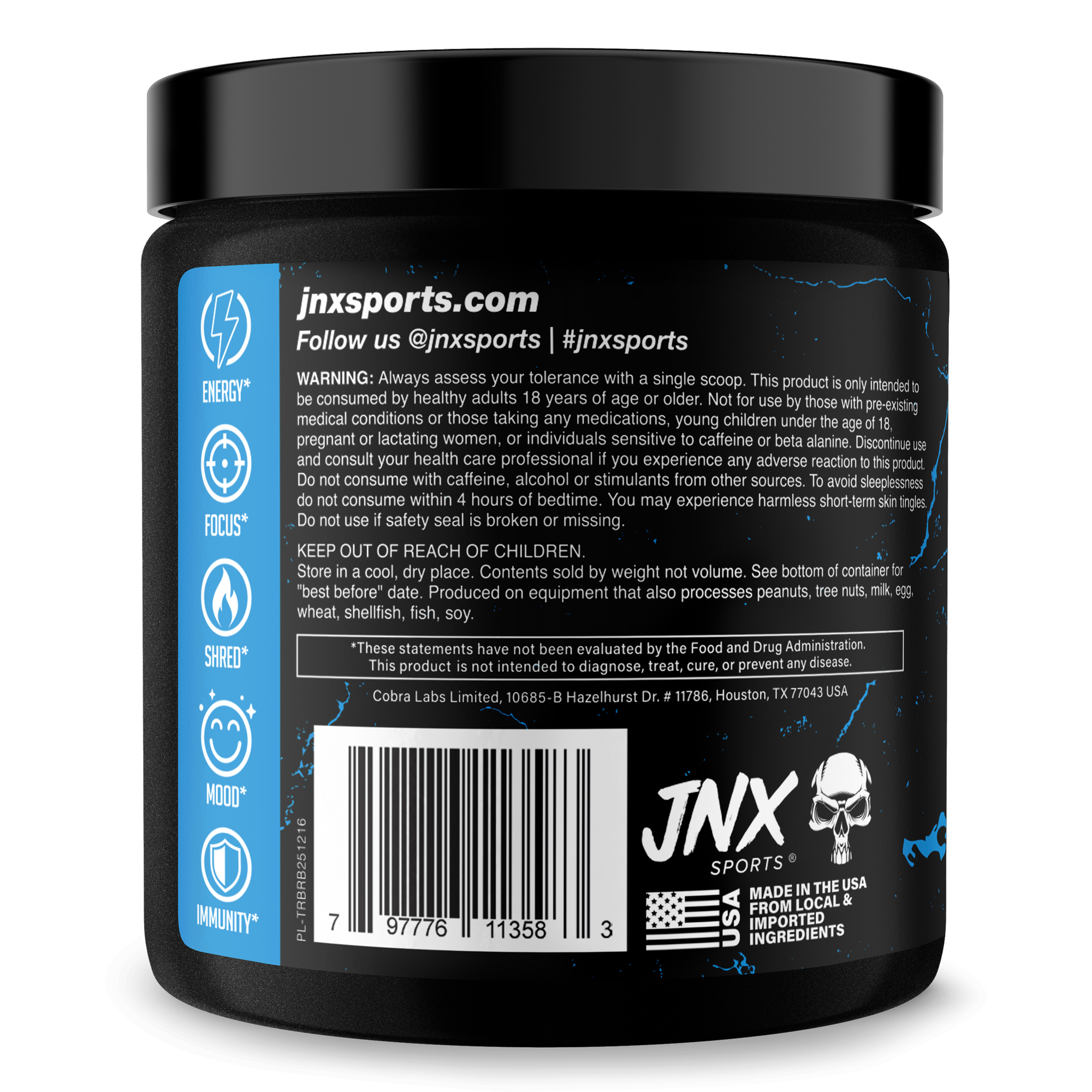The Ripper! Fat Burner by JNX Sports
