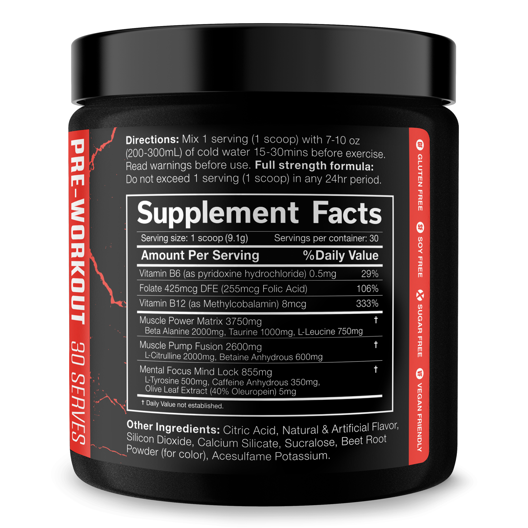 The Shadow! Pre-Workout