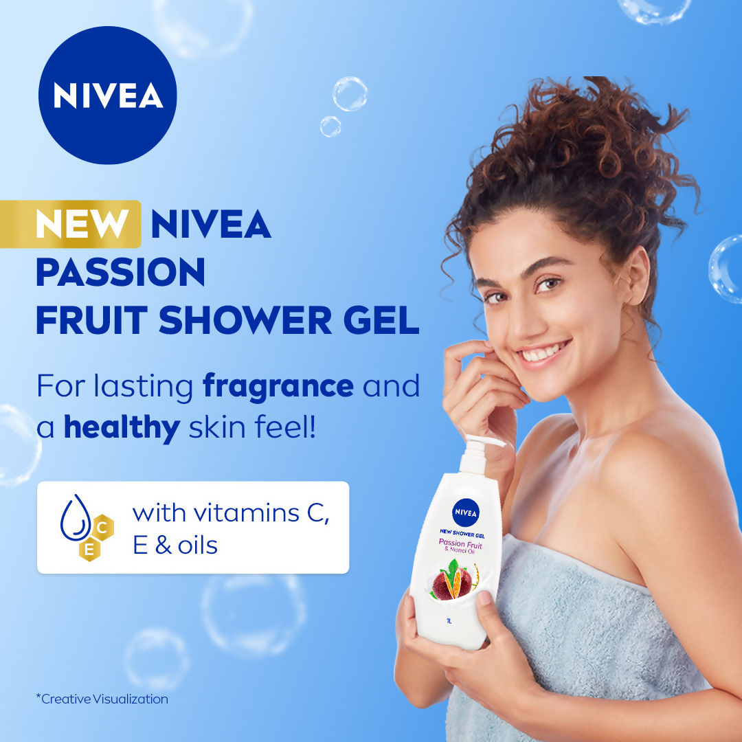 Nivea Passion Fruit & Monoi Oil Shower Gel