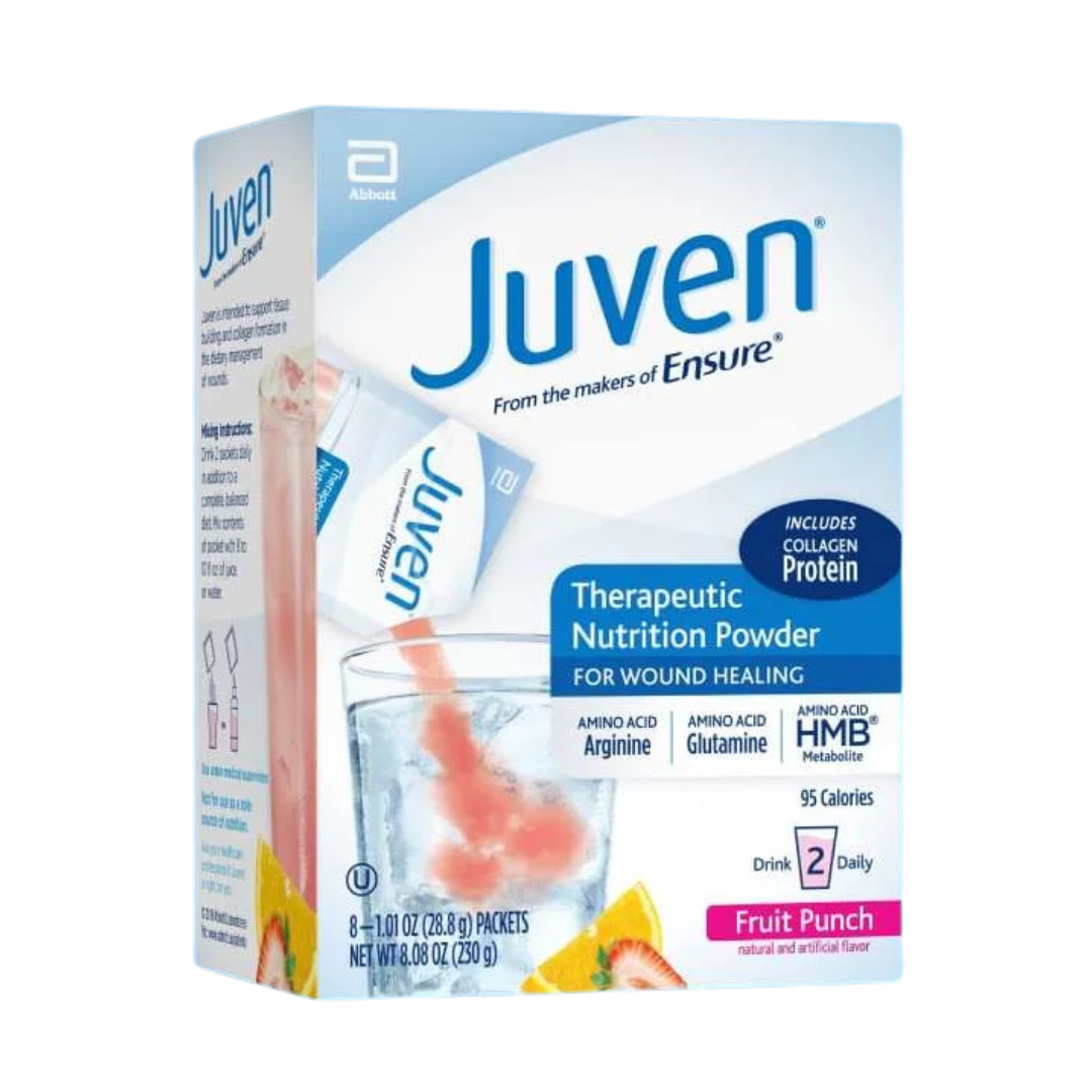 Juven Pediatric Electrolyte Drink Mix Fruit Punch (8 pack) by Farmacias Savia