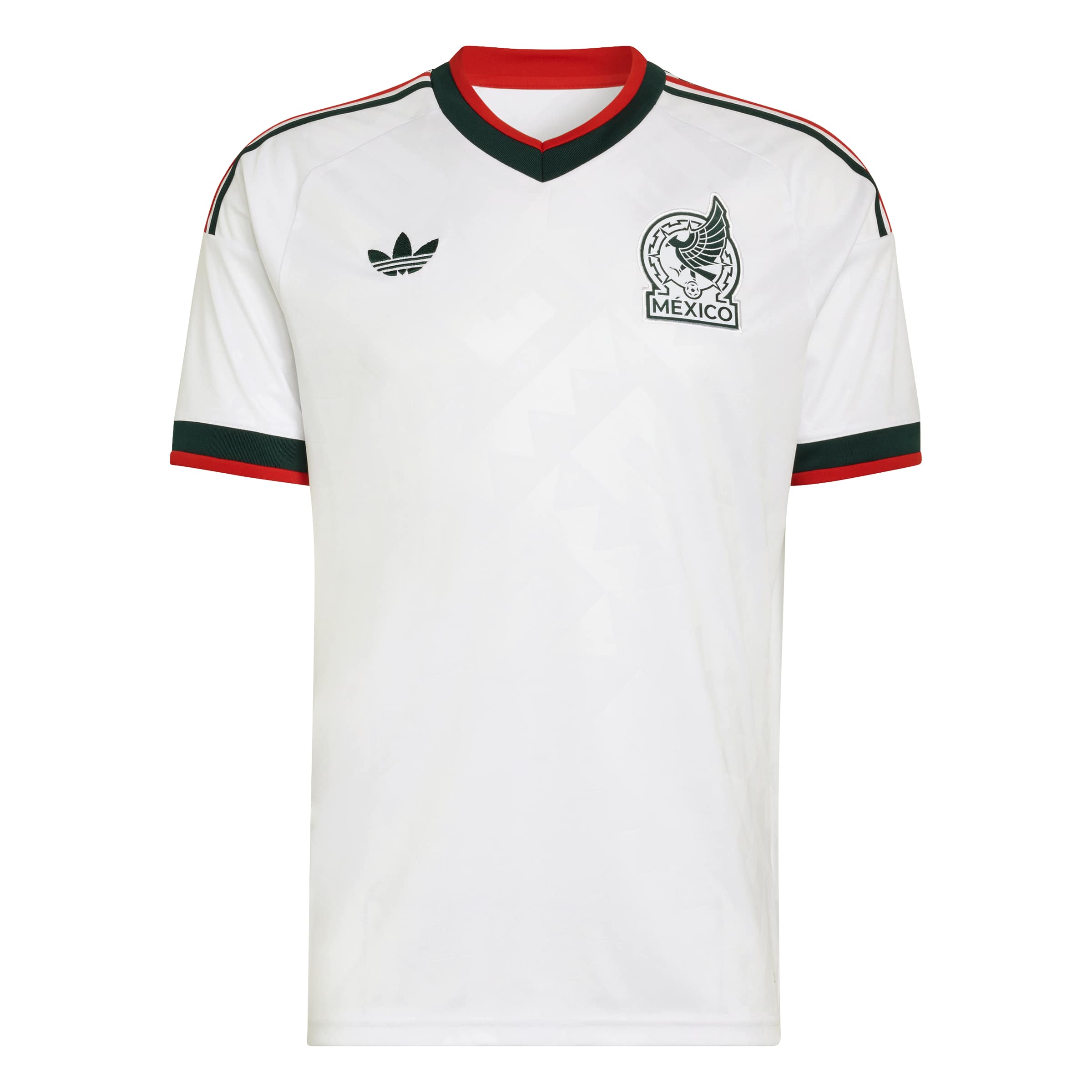 Adidas Mens Mexico 26 Away Jersey - White by Denim Exchange