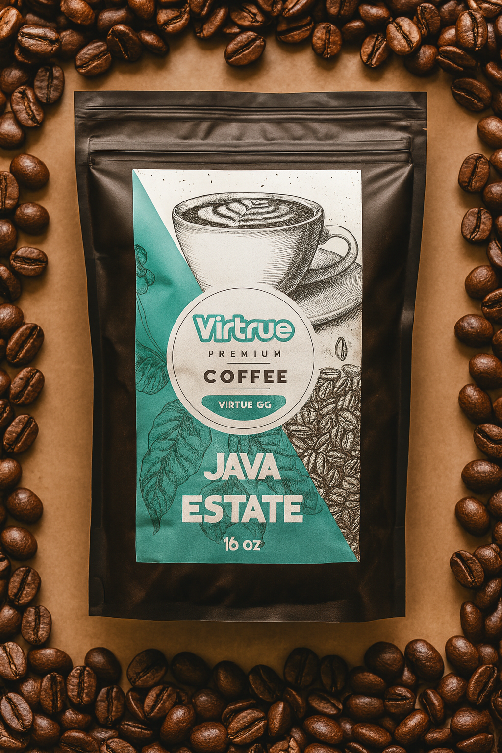 Light Roast Coffee – 16oz | Smooth, Small Batch, Expertly Roasted by Virtrue
