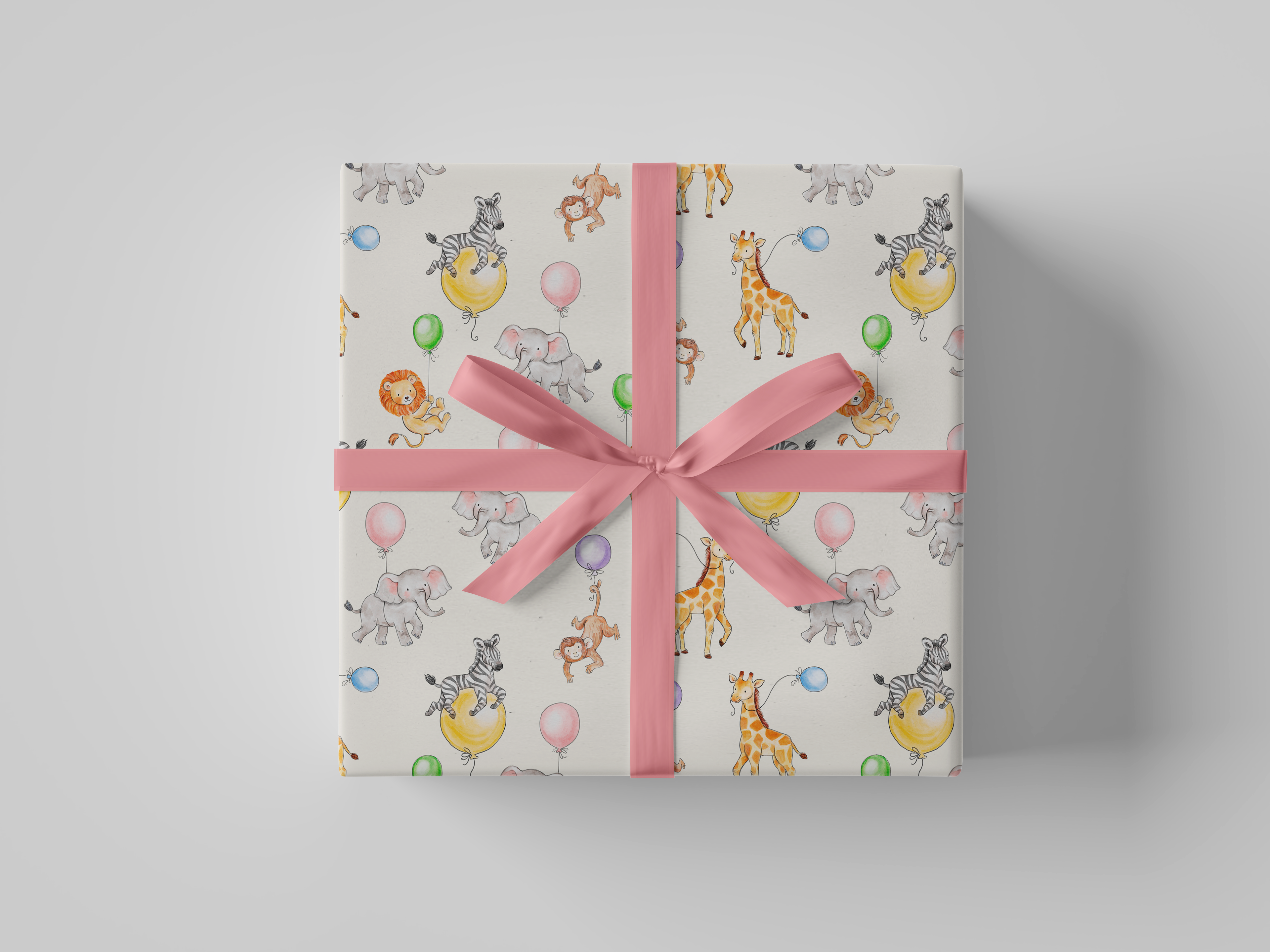 Jungle Jubilee Gift Wrap by Deck & Adorn