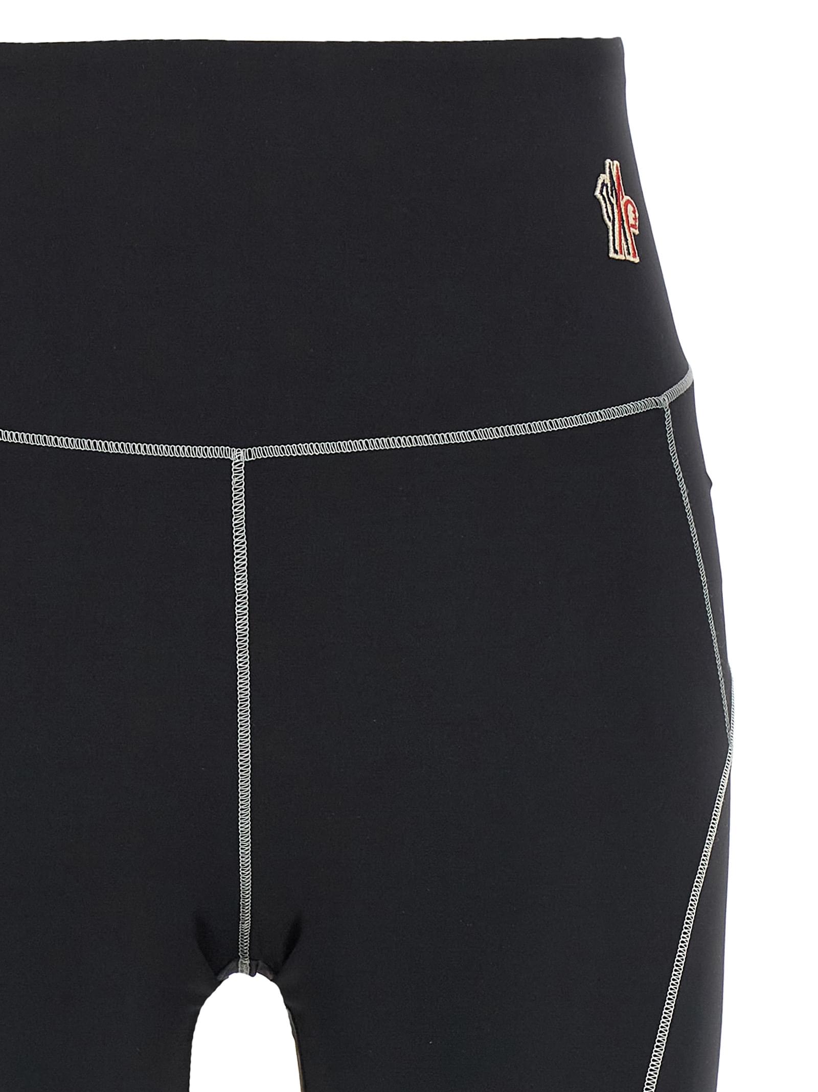 Moncler Grenoble Women Logo Patch Leggings DestGlow