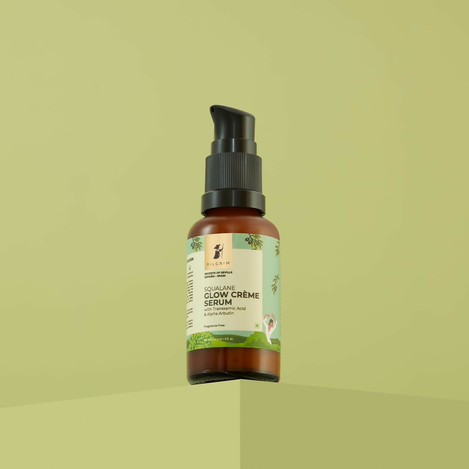 Pilgrim Spanish 4% Niacinamide & 1% Alpha arbutin Glow Crème Face Serum For Glowing Skin
