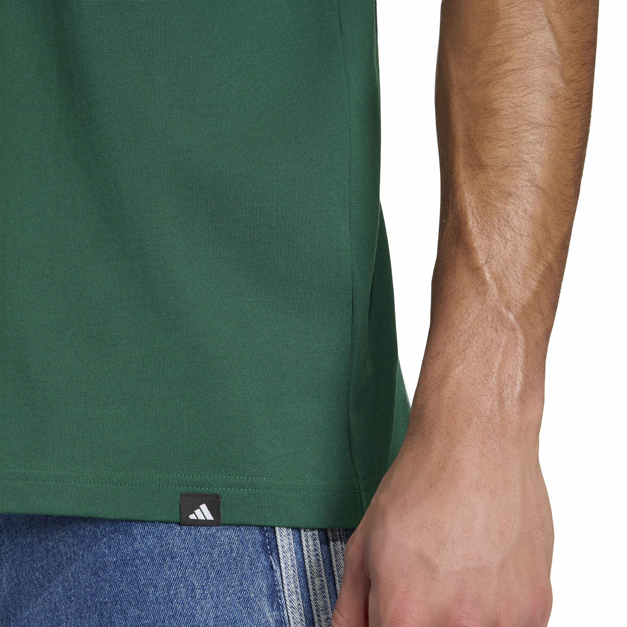 Adidas Mens Mexico Azteca Tee - Dark Green by Denim Exchange