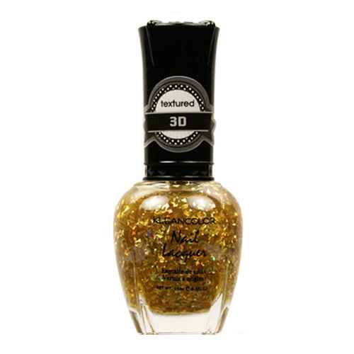 KLEANCOLOR 3D Nail Lacquer - Almost Good As Gold